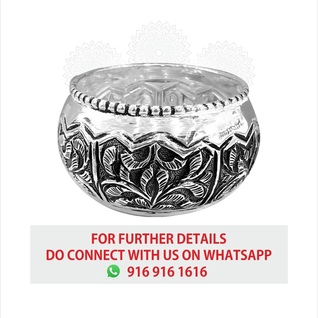 Nakashi Asha Bowl Silver Idol