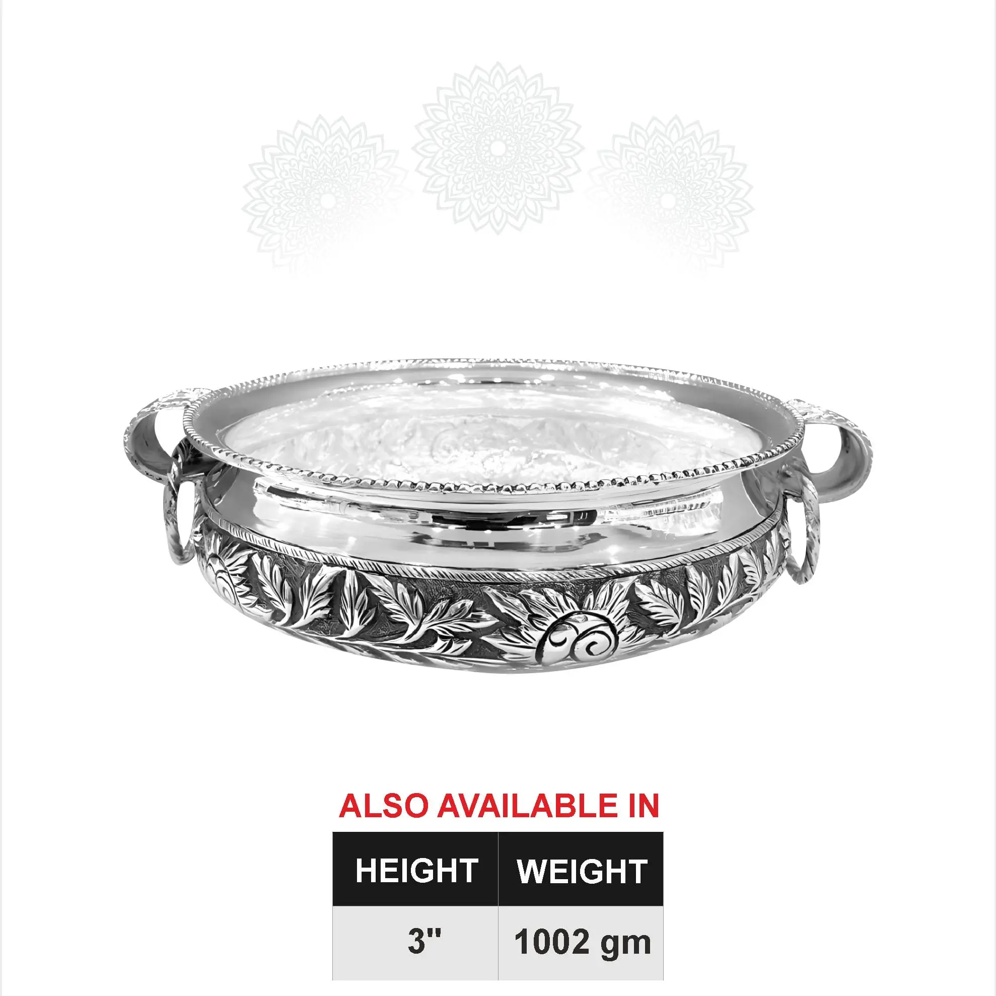 Leaf Nakash With Handle Urali