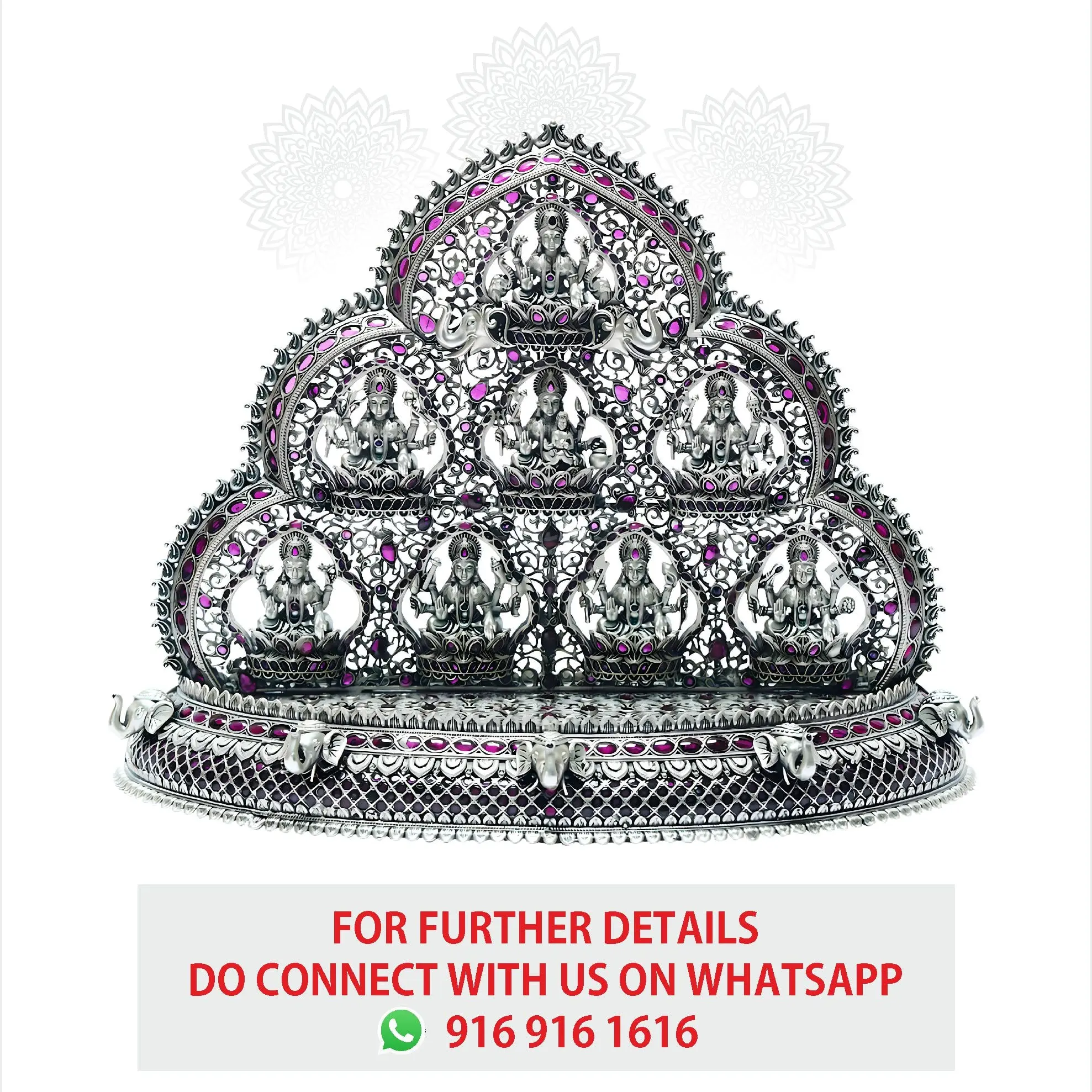 Astalakshmi With Ruby Stone