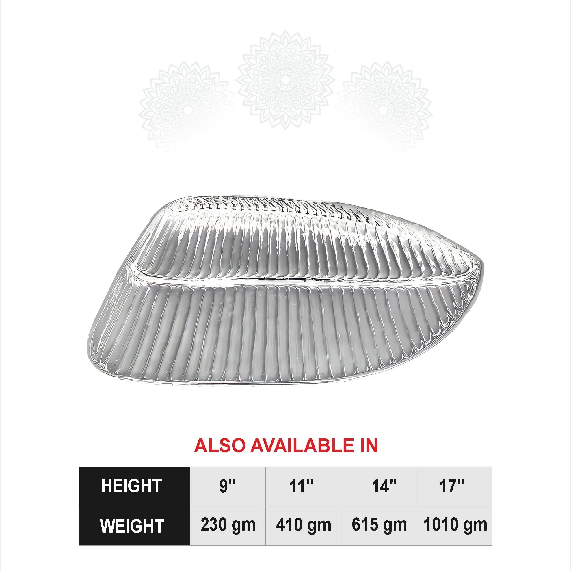 Plain Banana Leaf Plate