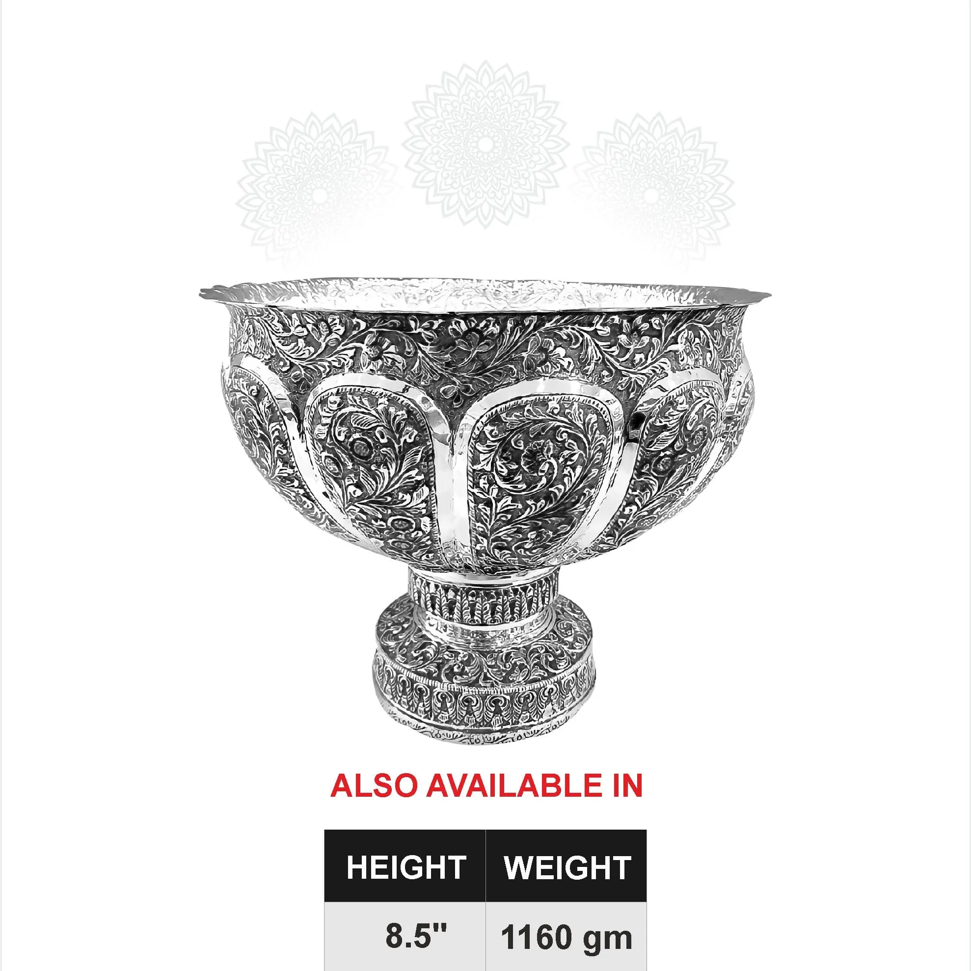 Arch  Leaf Nakash Fruit Bowl