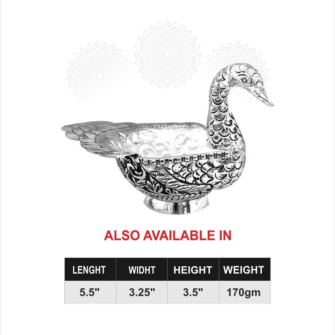 Swan Bowl Silver Idol