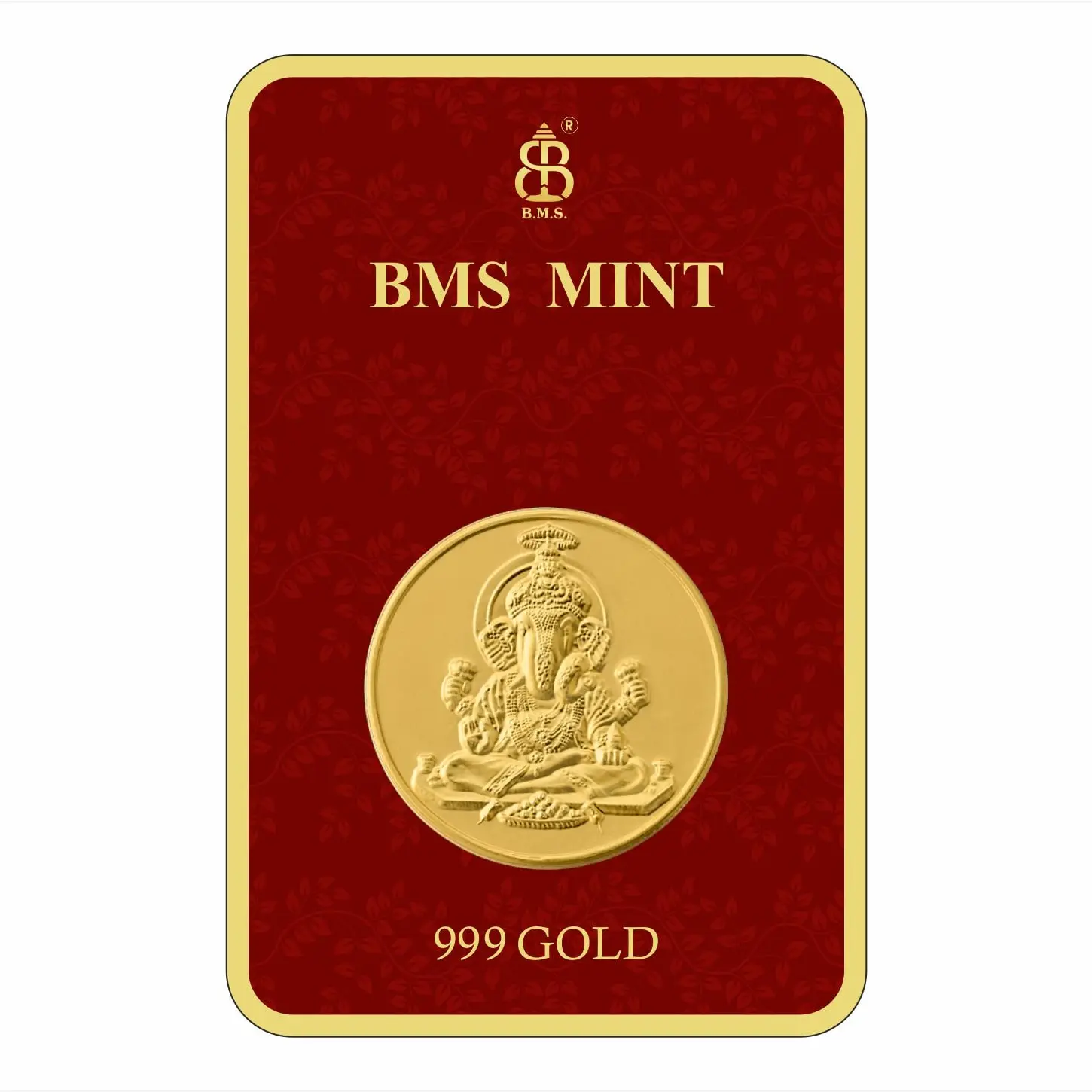 100 Mg Gold Coin Dagduseth Square Packing