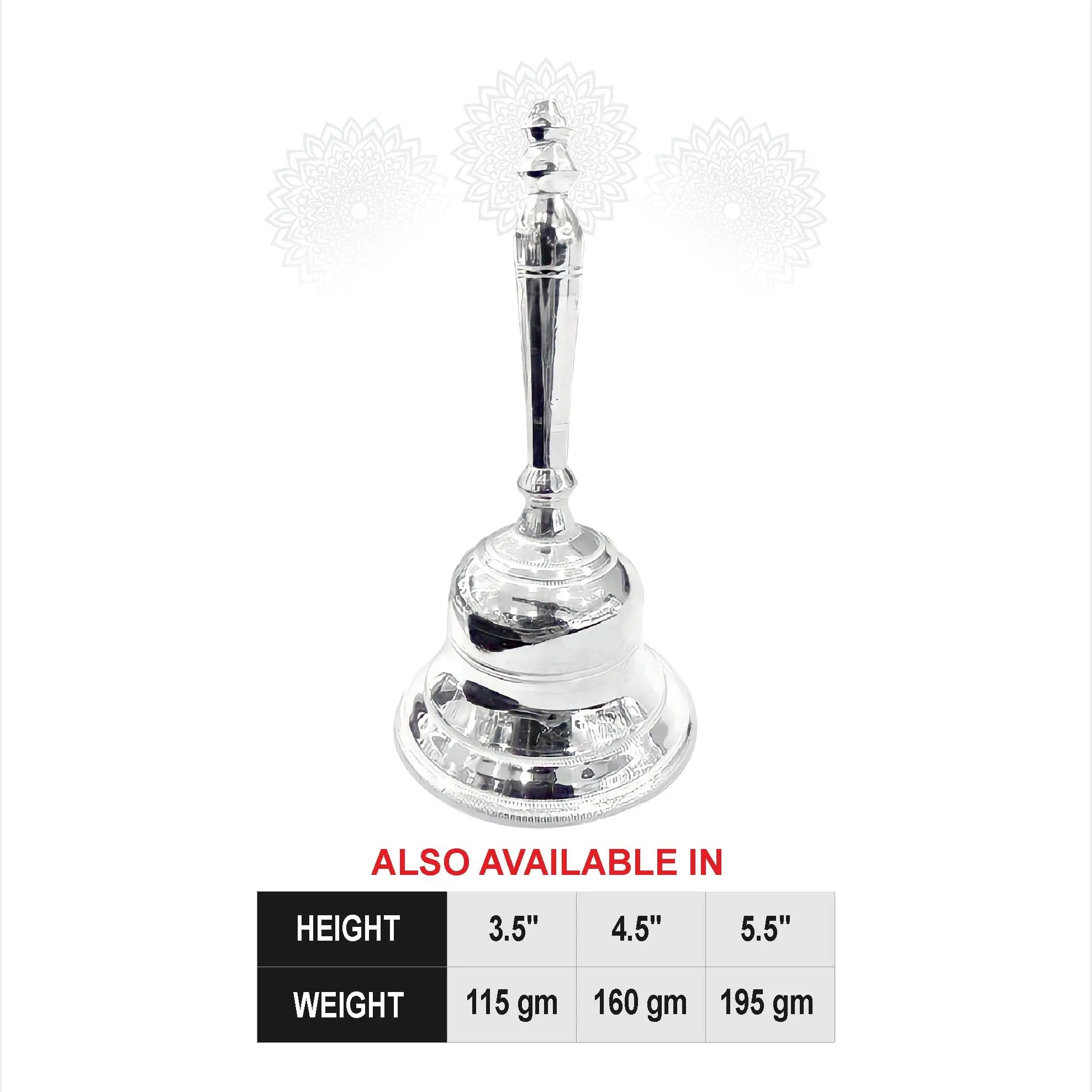 Plain Silver Bell