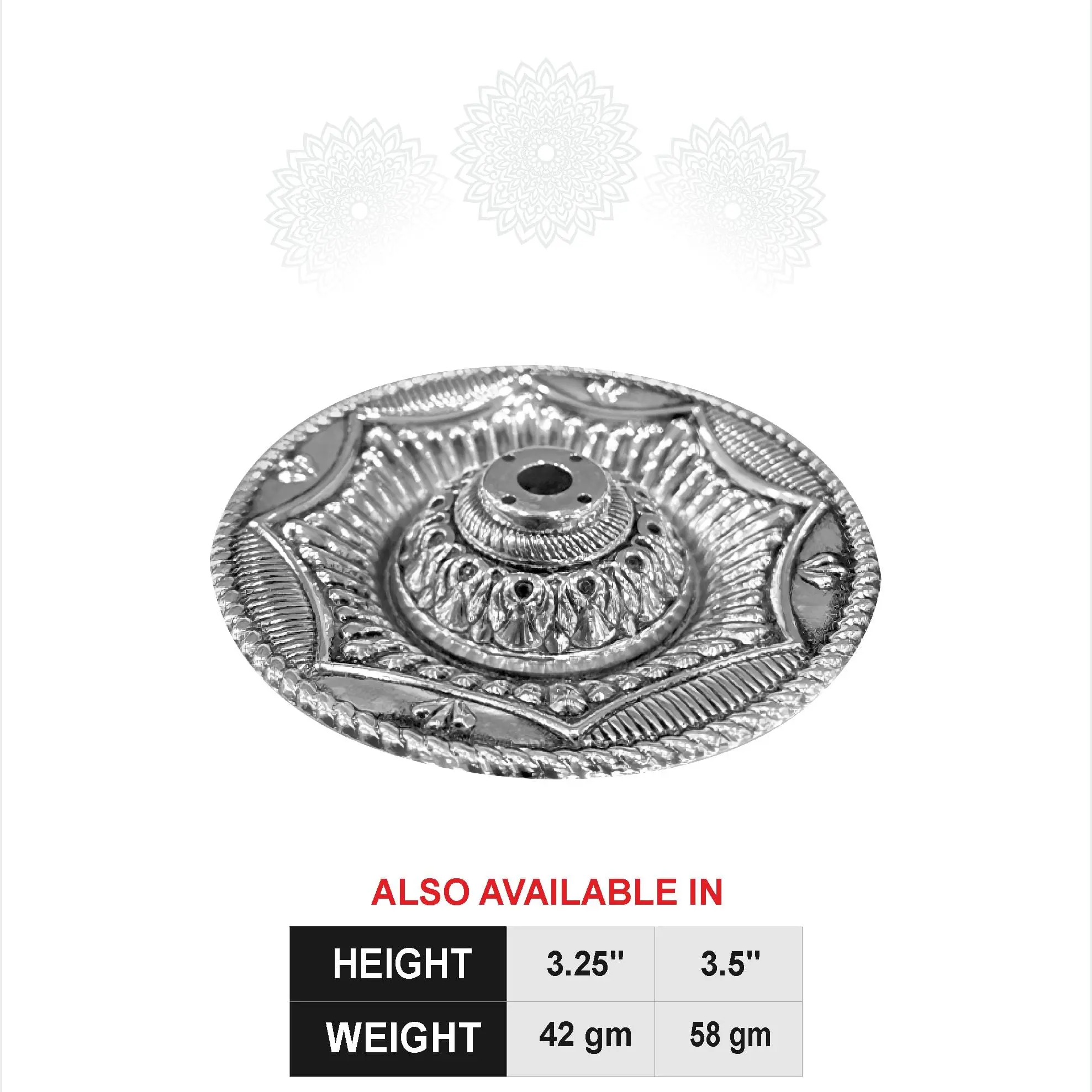 Round Small Agarbati Stand