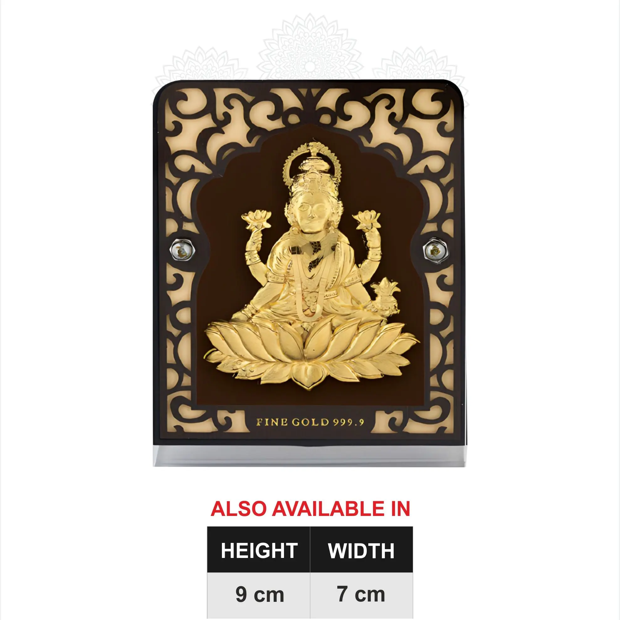 Lakshmi Ji Gold Frame