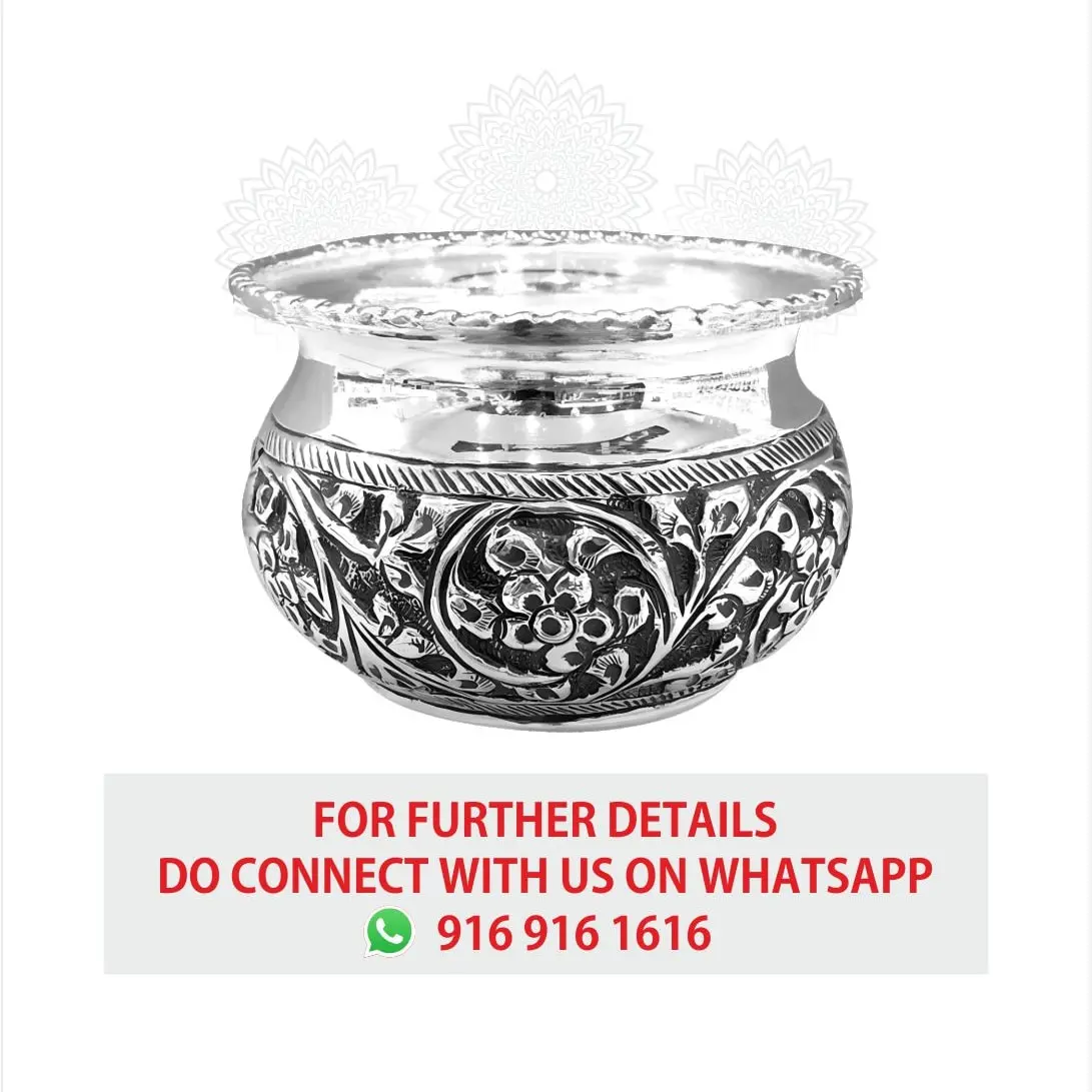 Batlu Bowl Goti Leg Silver Idol