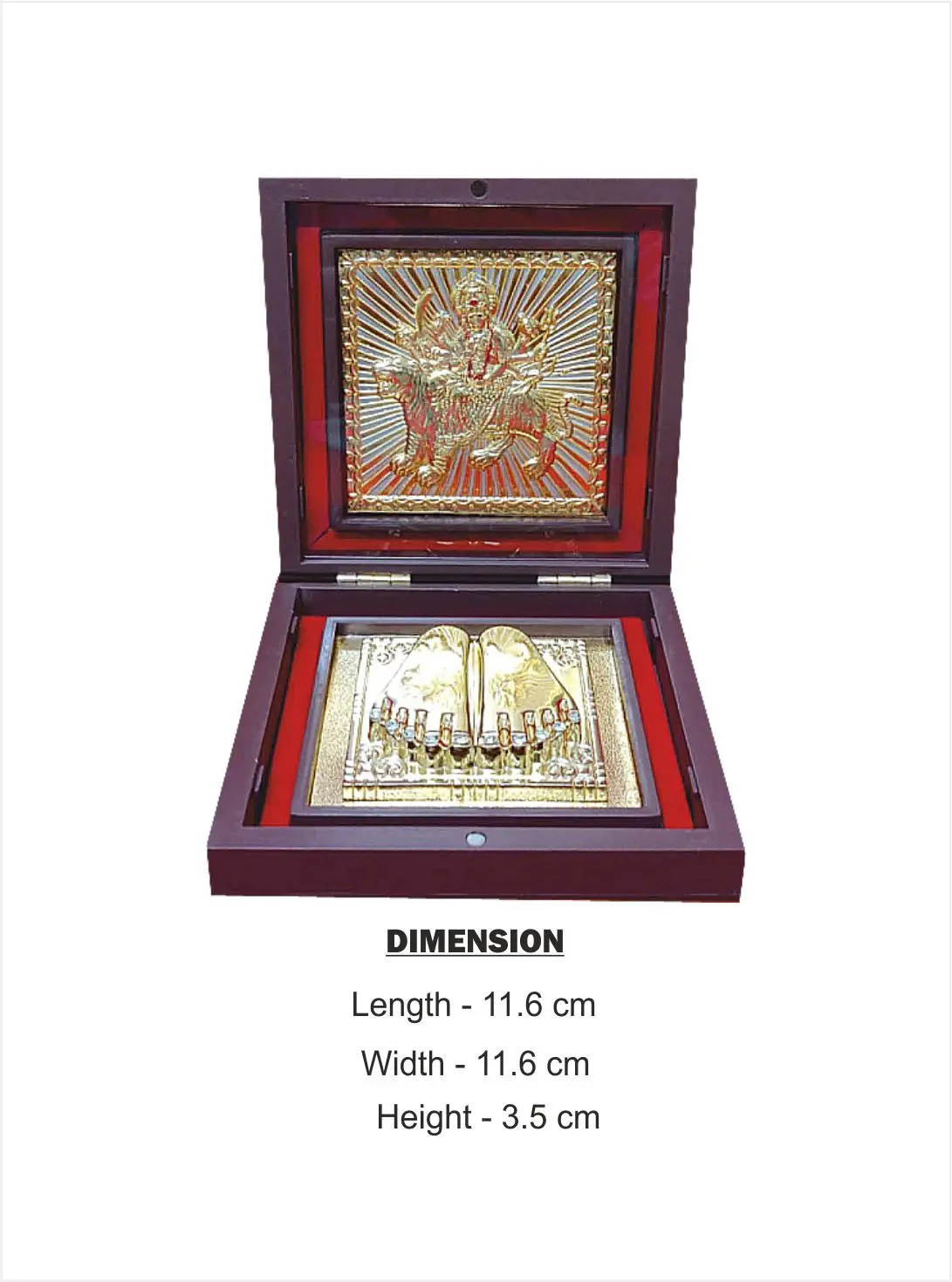 Ambe Mata Charan Paduda Gift With Box