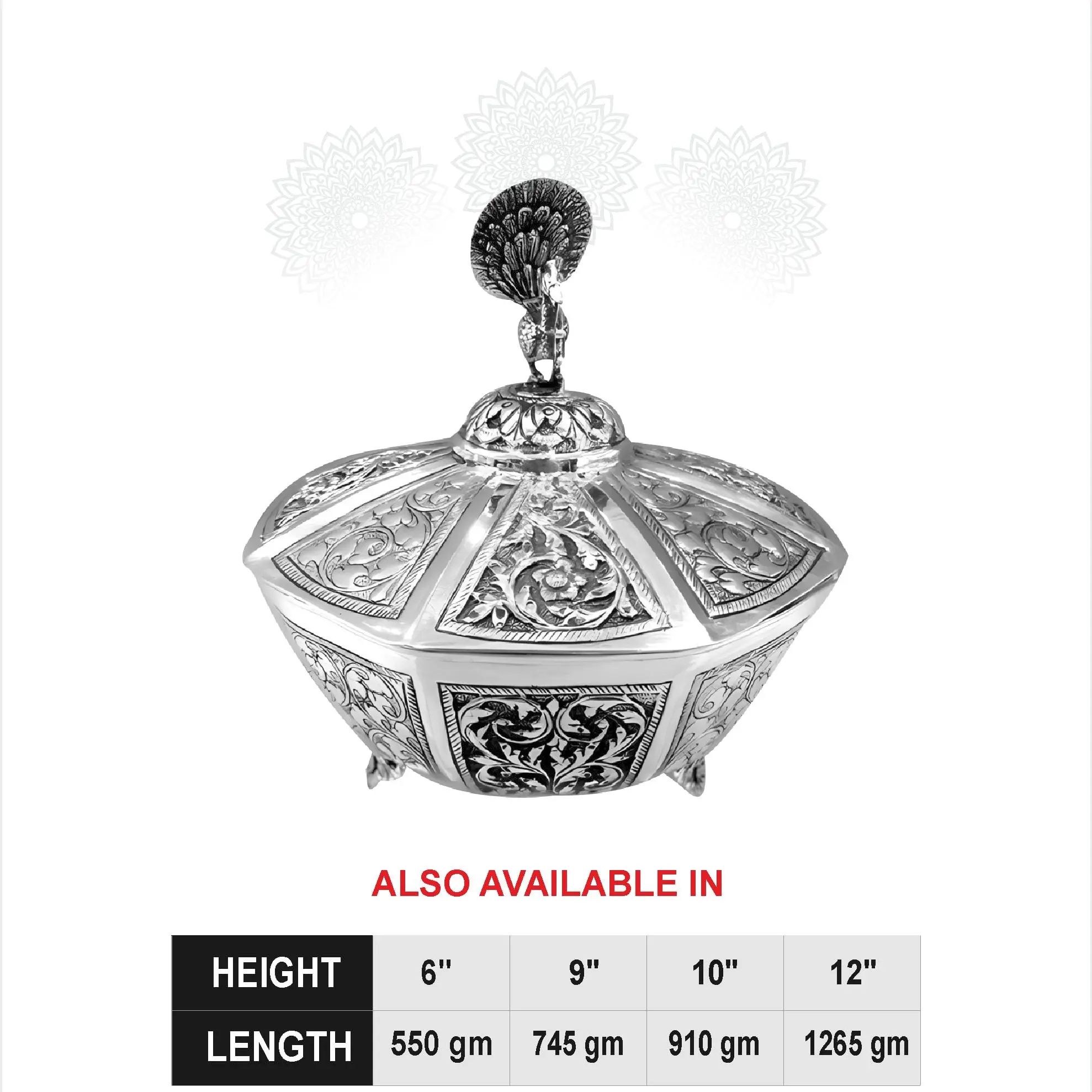 Peacock Nakash Dry Fruit Box