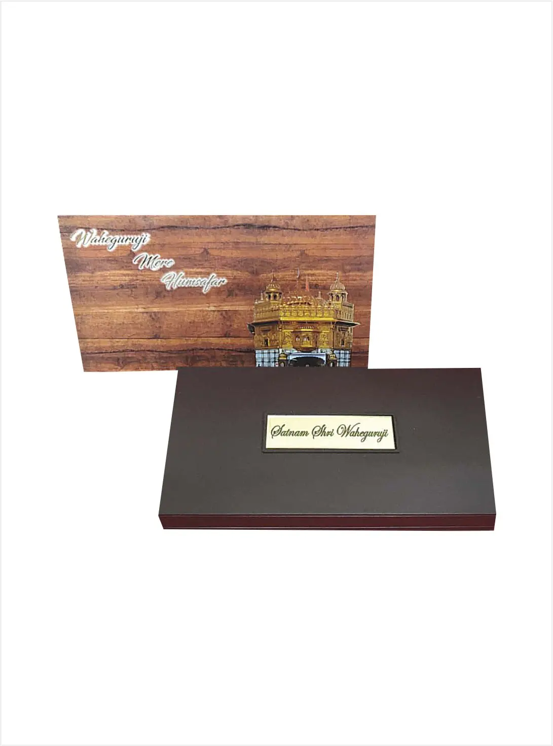 3 D Golden Temple Gift With Box