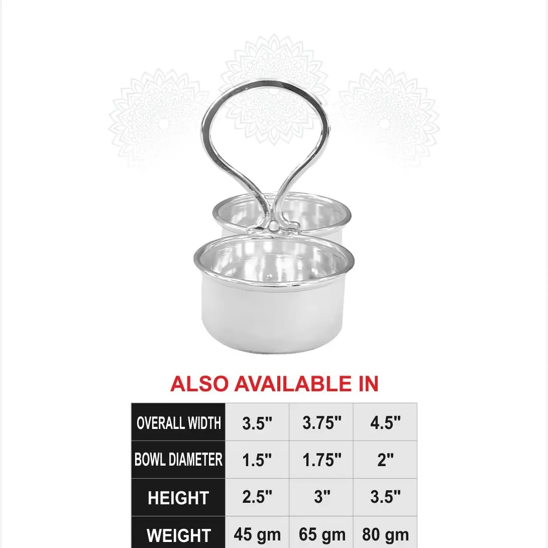 Plain Panchpali Silver Idol