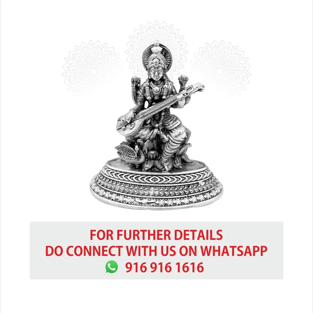 Padmam Sarswati Silver Idol