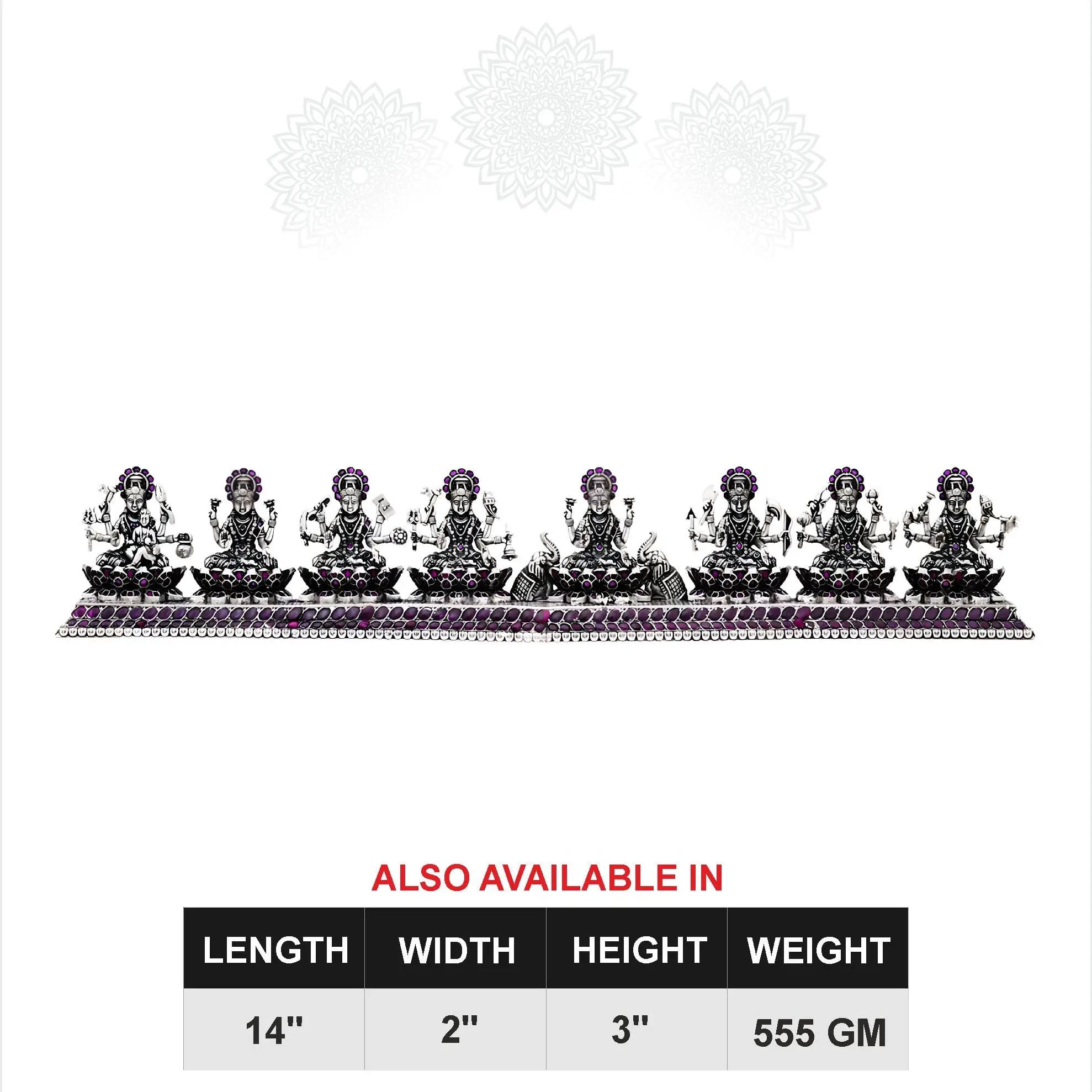 Astalakshmi Stand With Ruby Stone