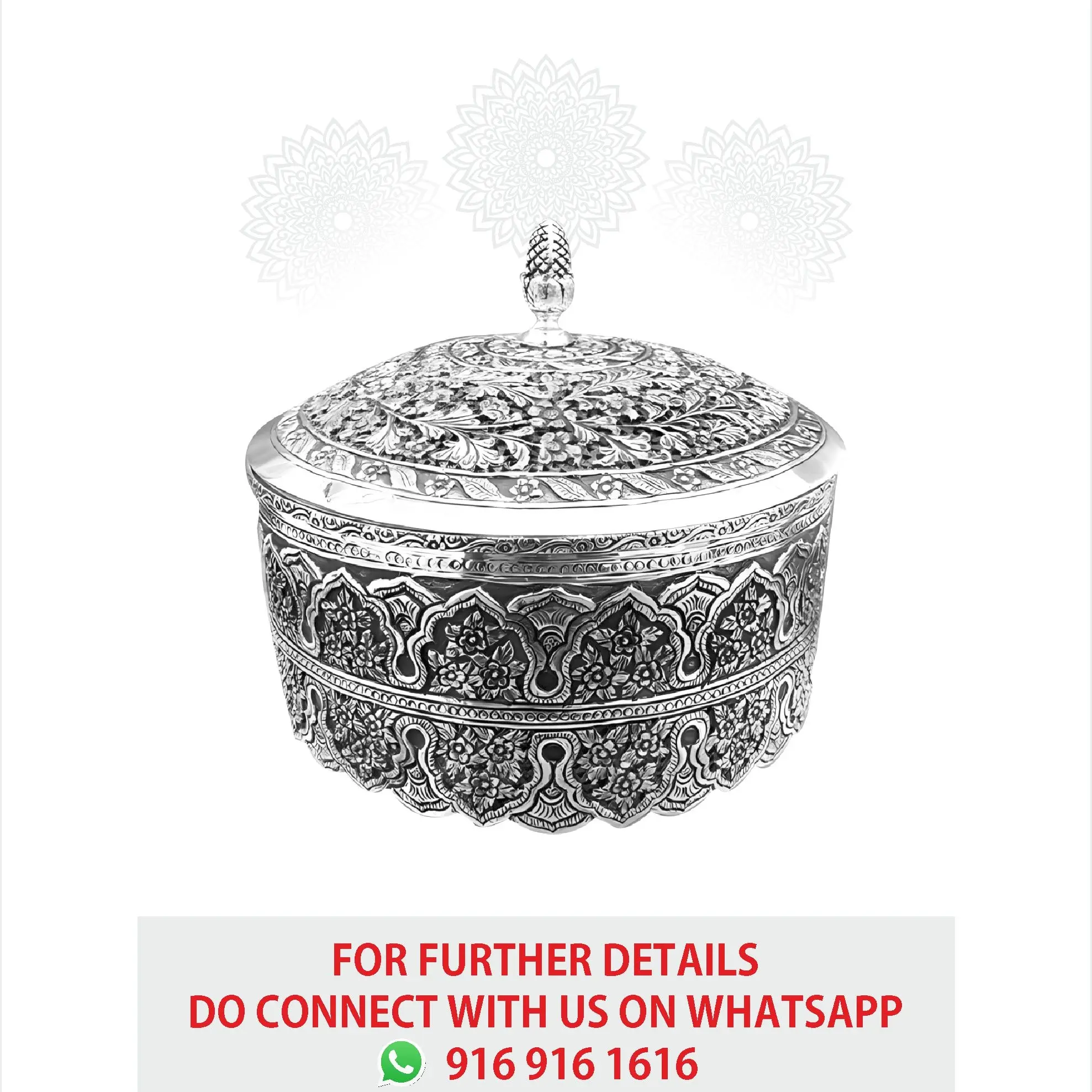 Round Crown Nakash Dry Fruit Box