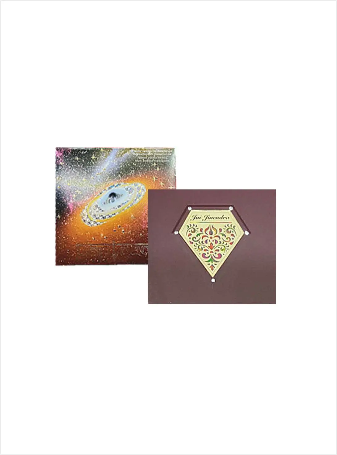 Aadheshwar Dada Charan Paduka Gift With Box