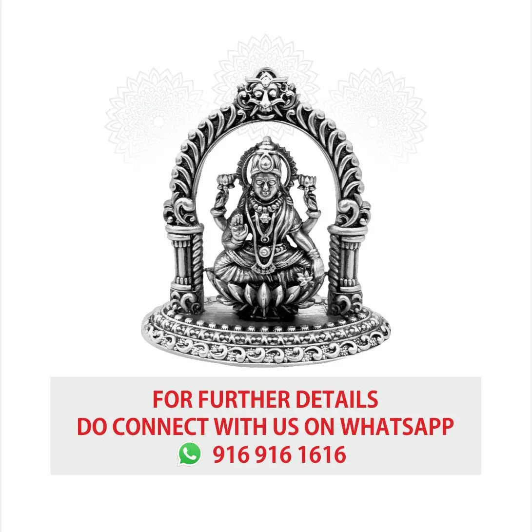 2 D Arch Lakshmi Silver Idol