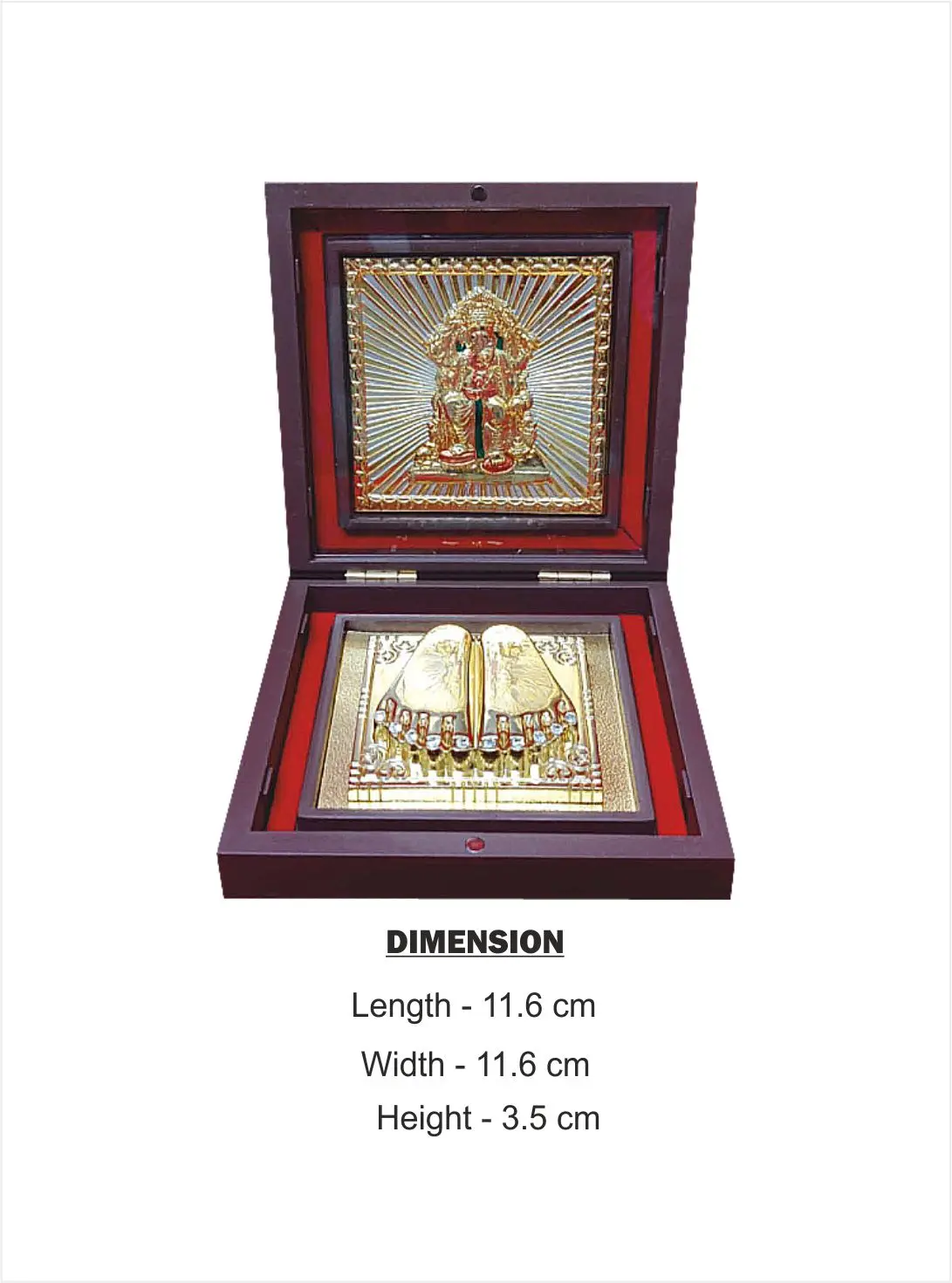 Lal Baugh Raja Charan Paduka Gift With Box