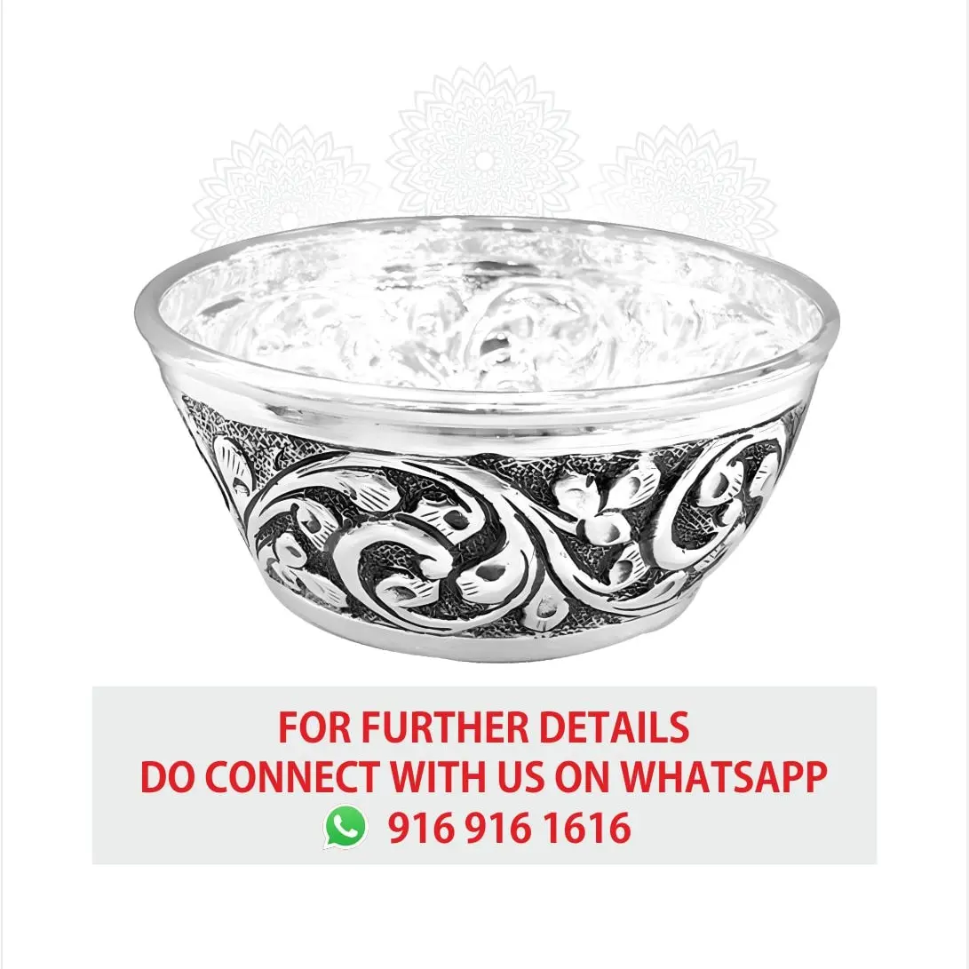 China Bowl Silver Idol