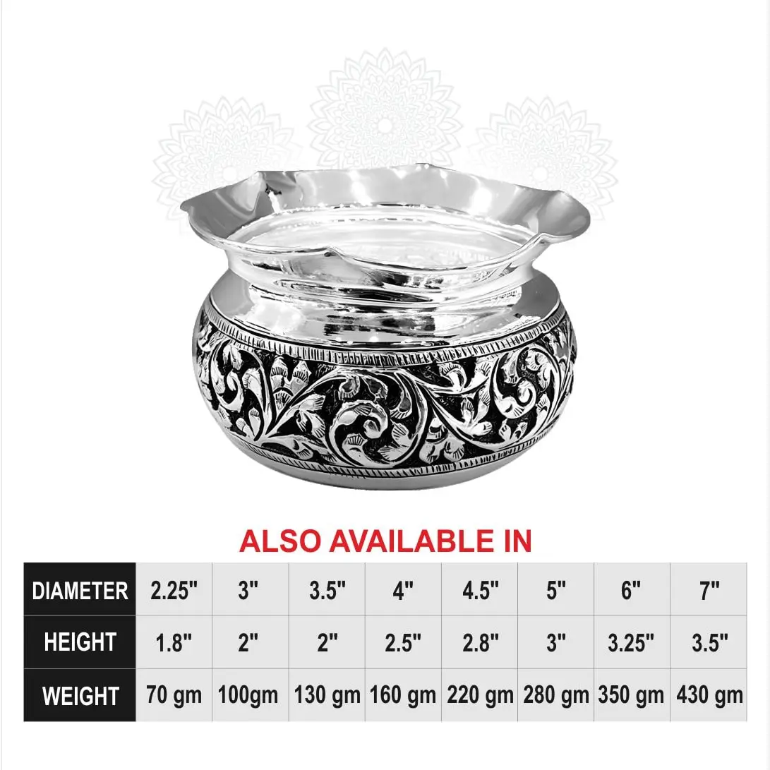 Makhan Bowl Silver Idol