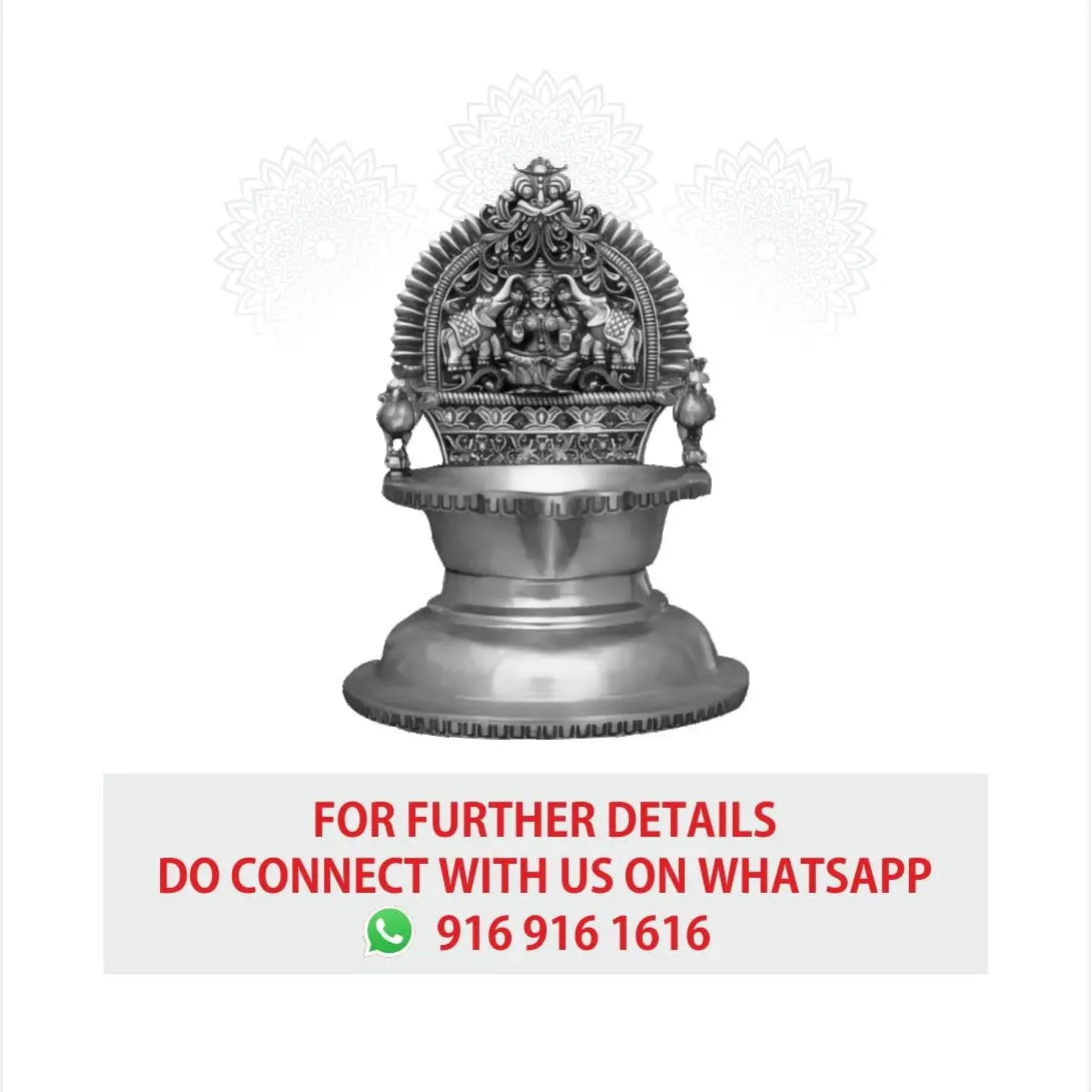 Kamakshi Deepam Silver Idol