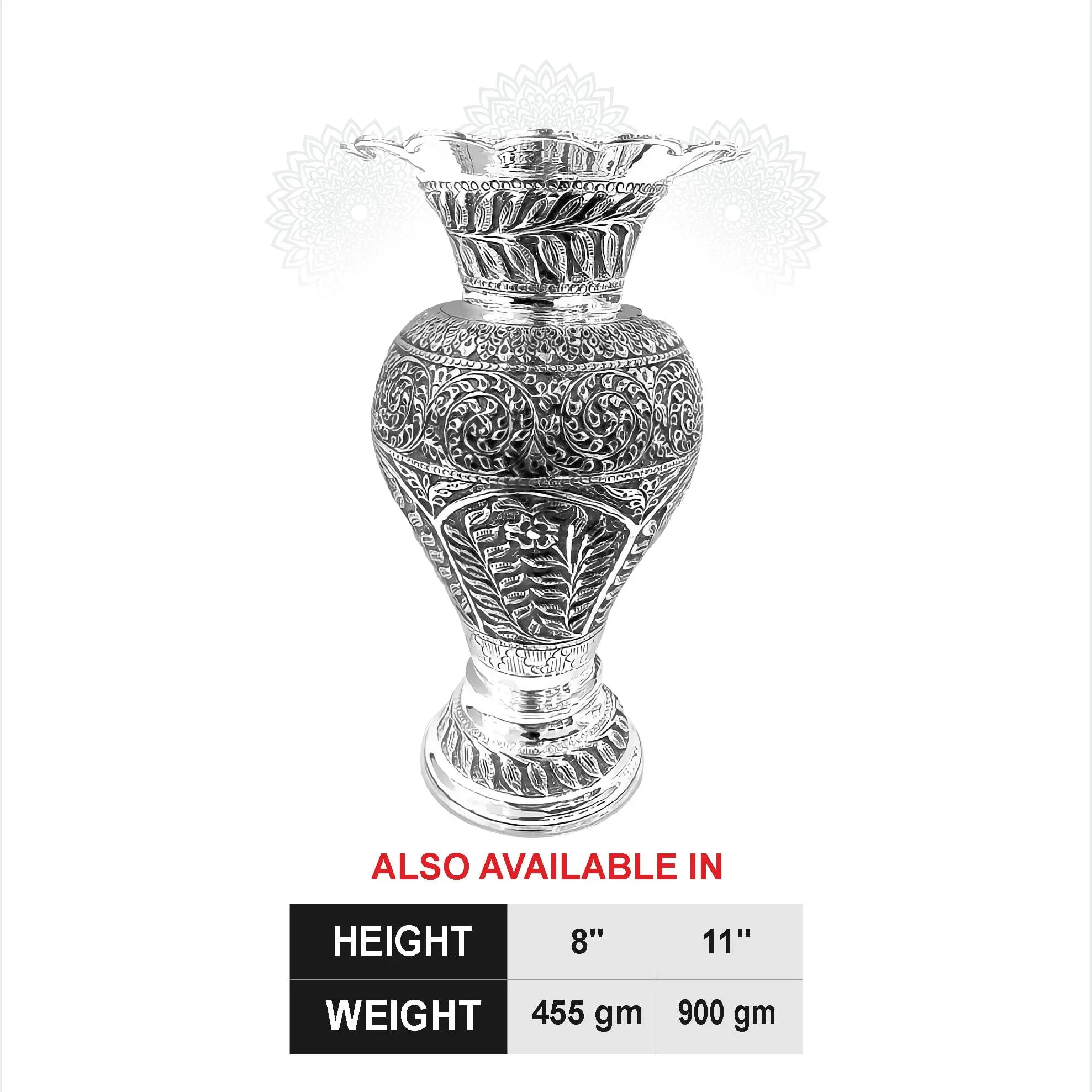 Round Leaf Nakash Flower Pot