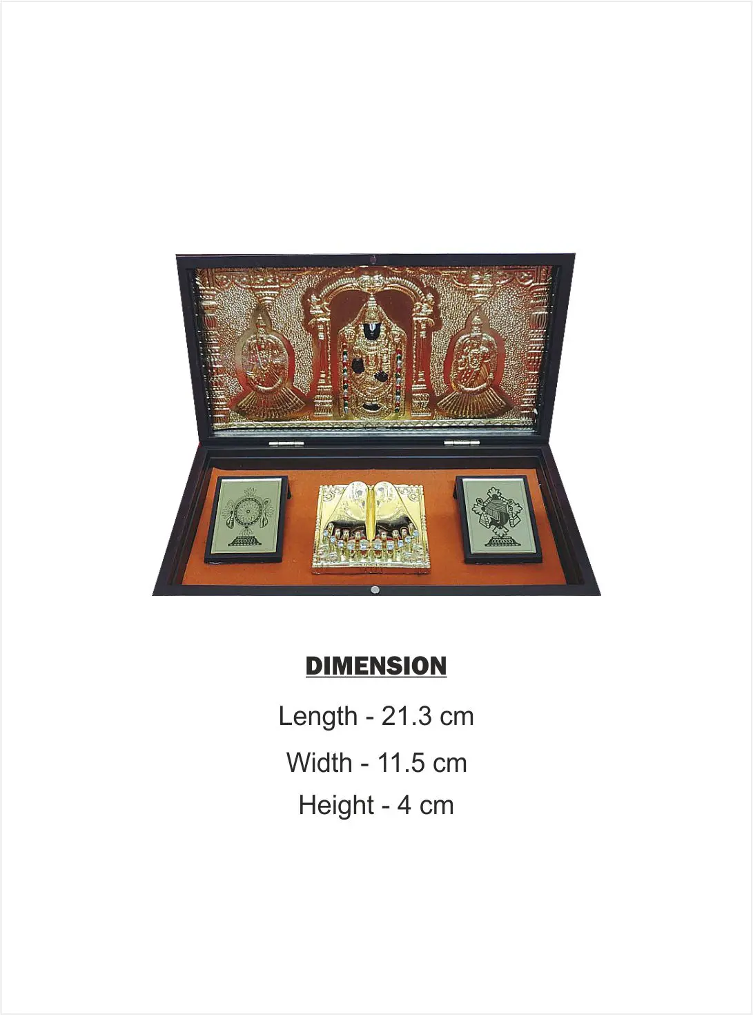 Balaji Charan Paduka Gift With Box