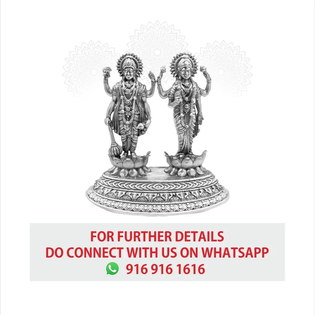 2 D Lakshmi Narayan Silver Idol