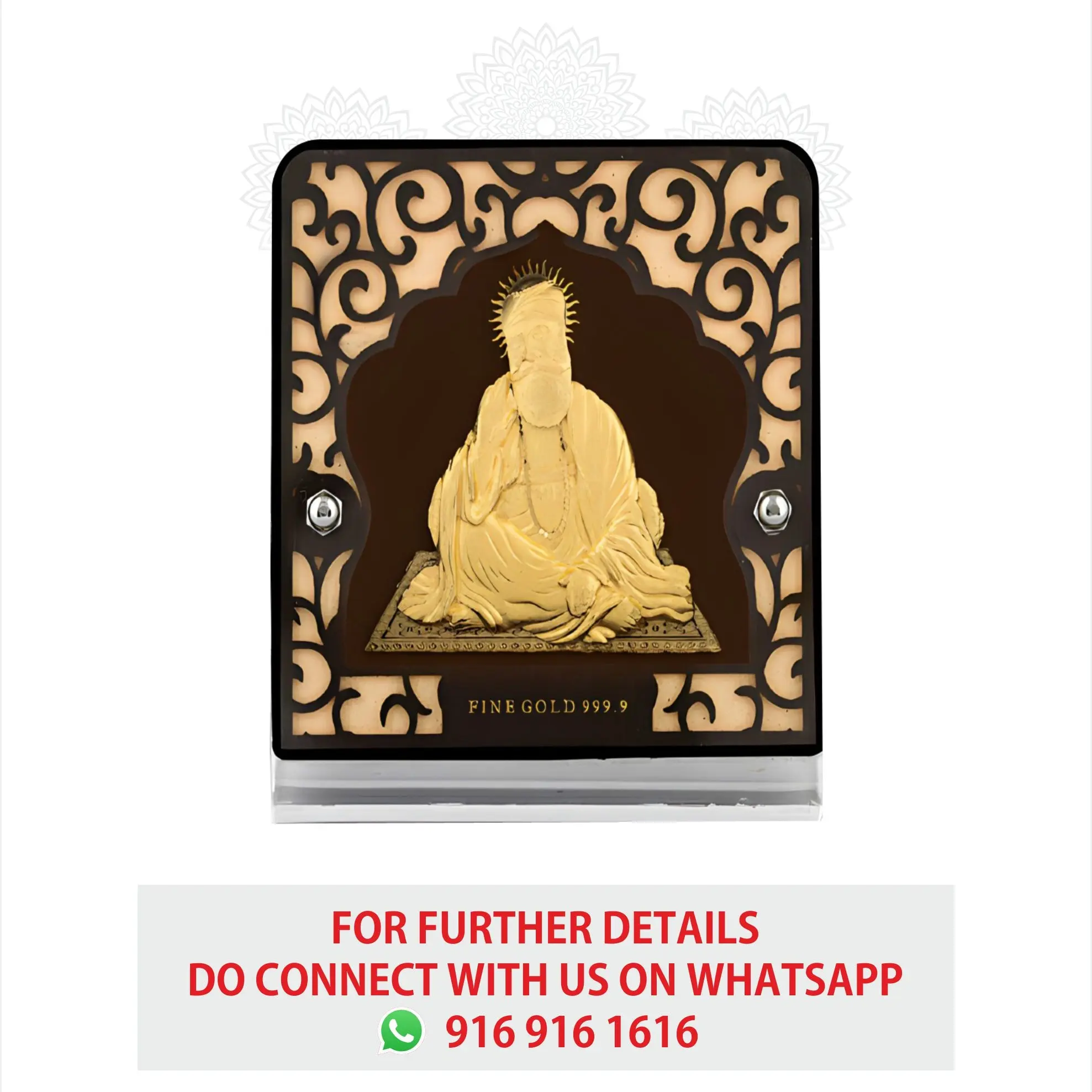 Gurunanak Gold Frame