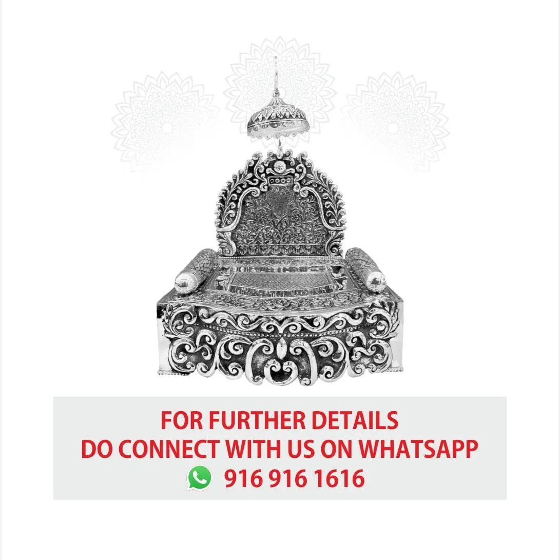 Nakashi Singhasan Silver Idol