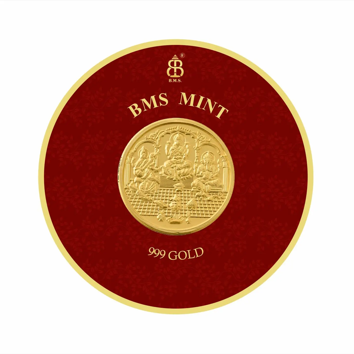200 Mg Gold Coin Round Packing
