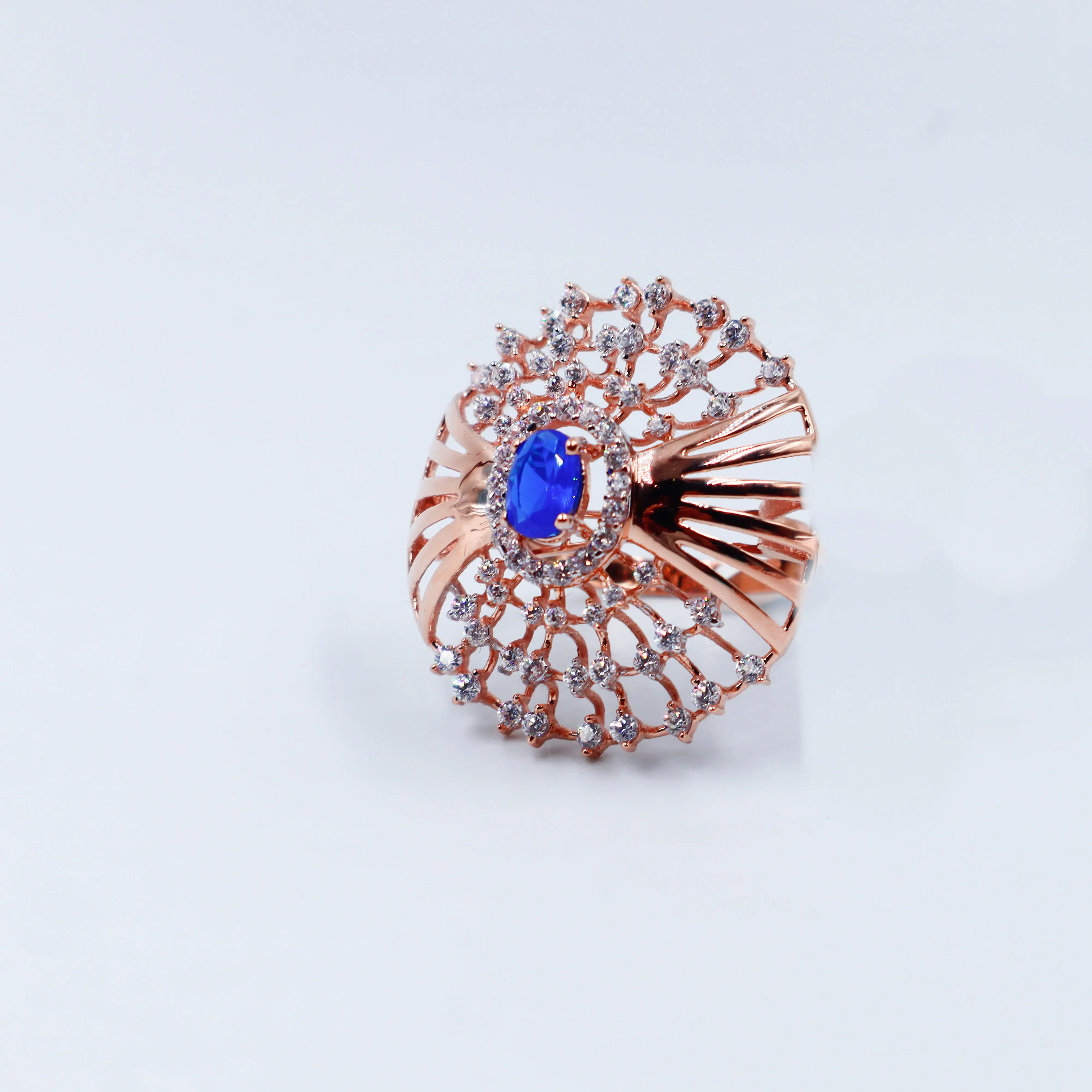 Rose Gold Ladies Ring