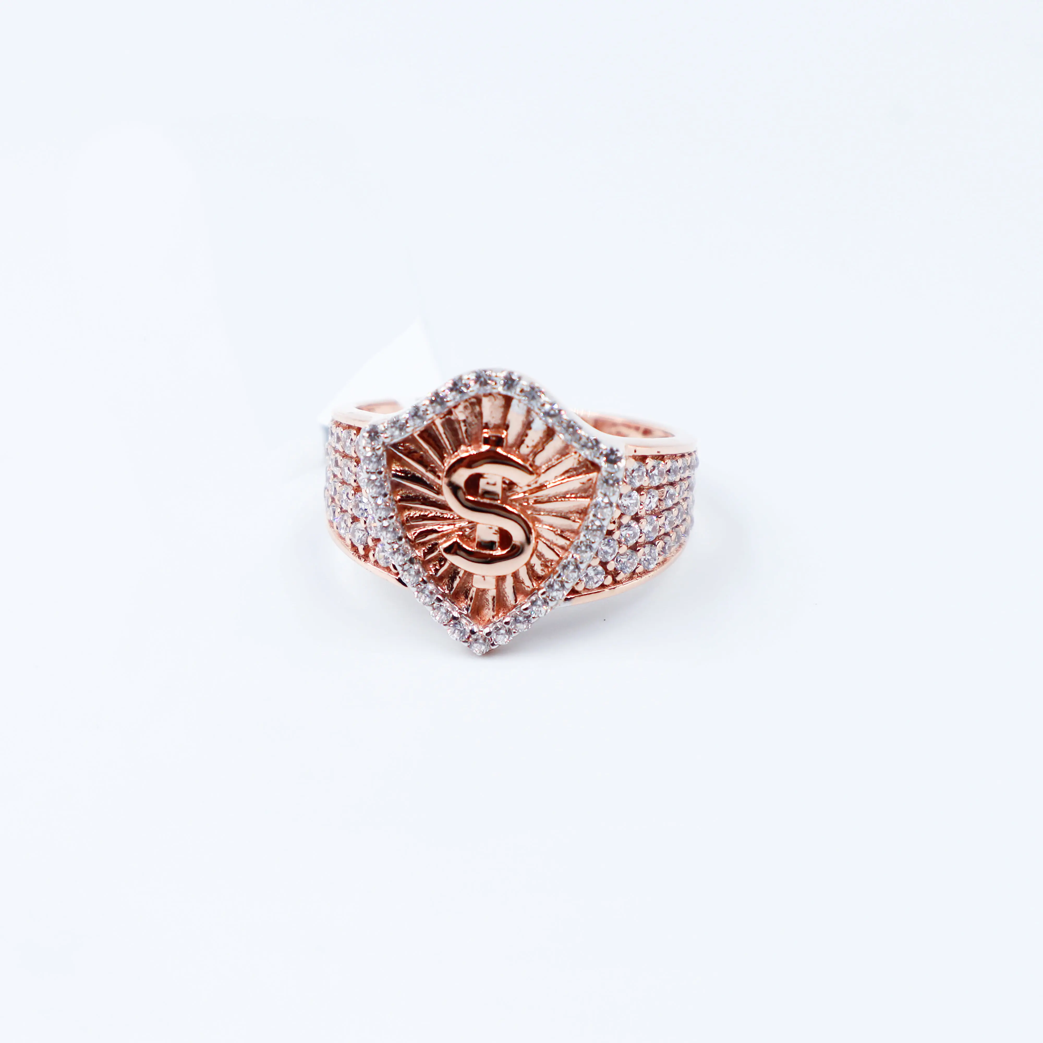 Rose Gold Gents Ring