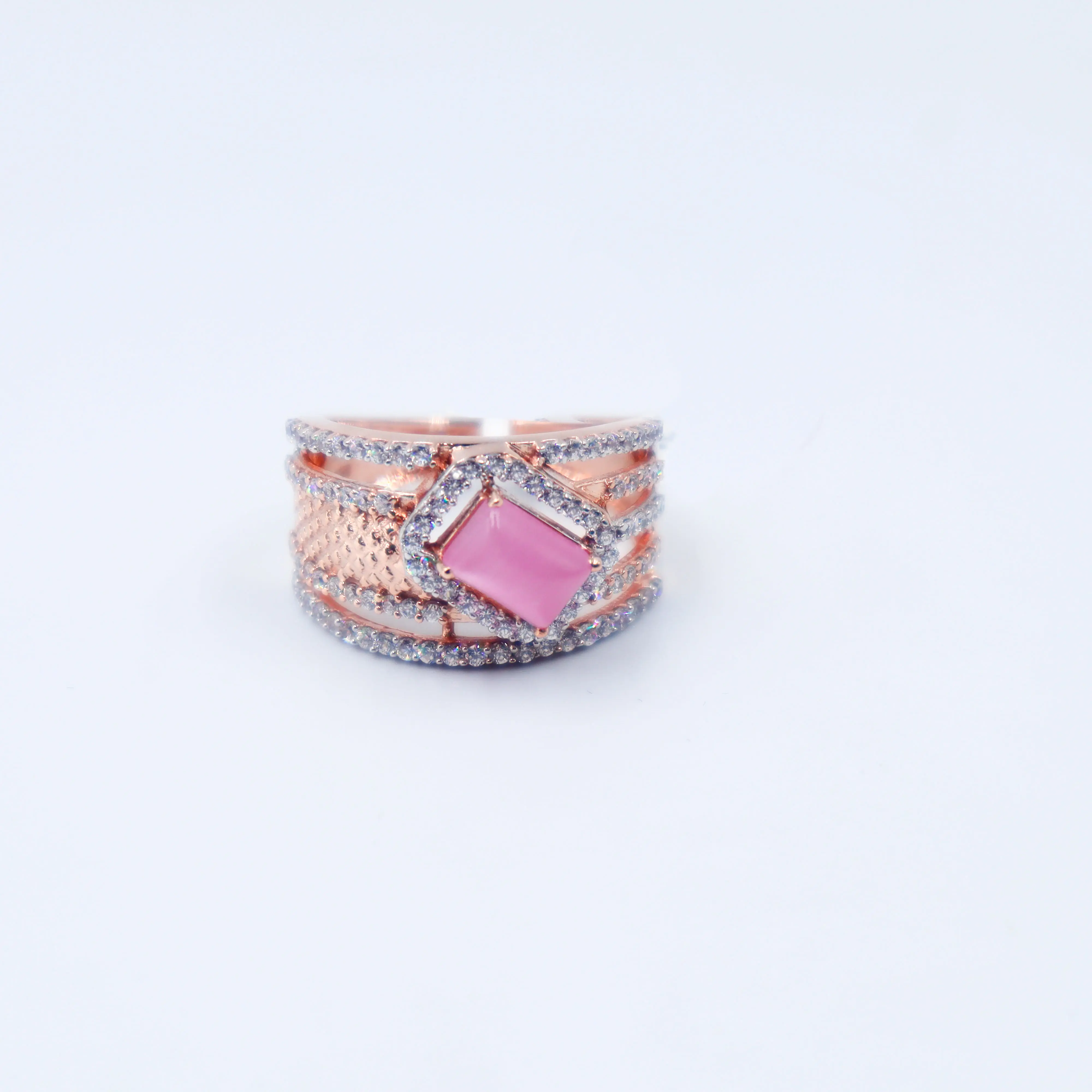Rose Gold Ladies Ring