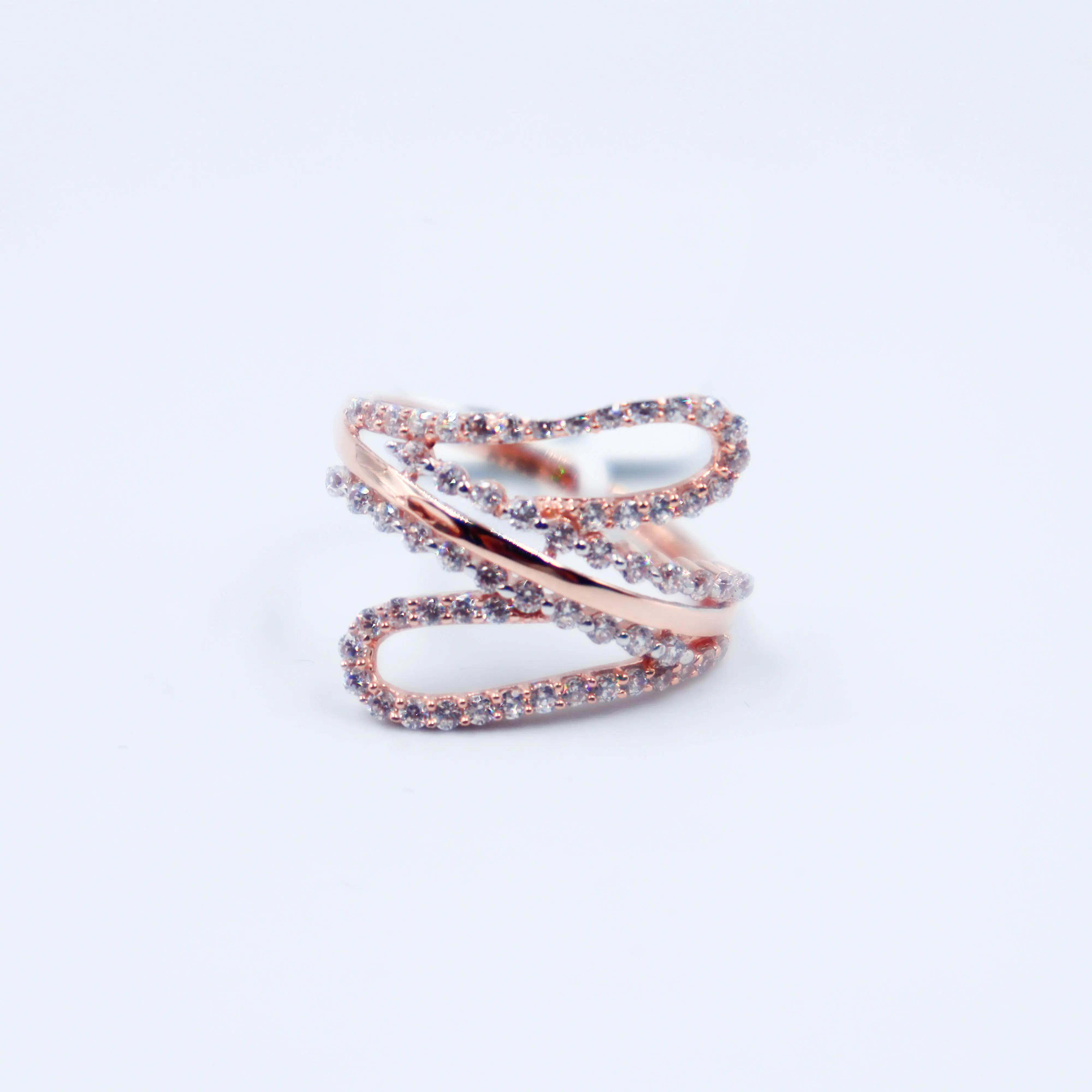 Rose Gold Ladies Ring