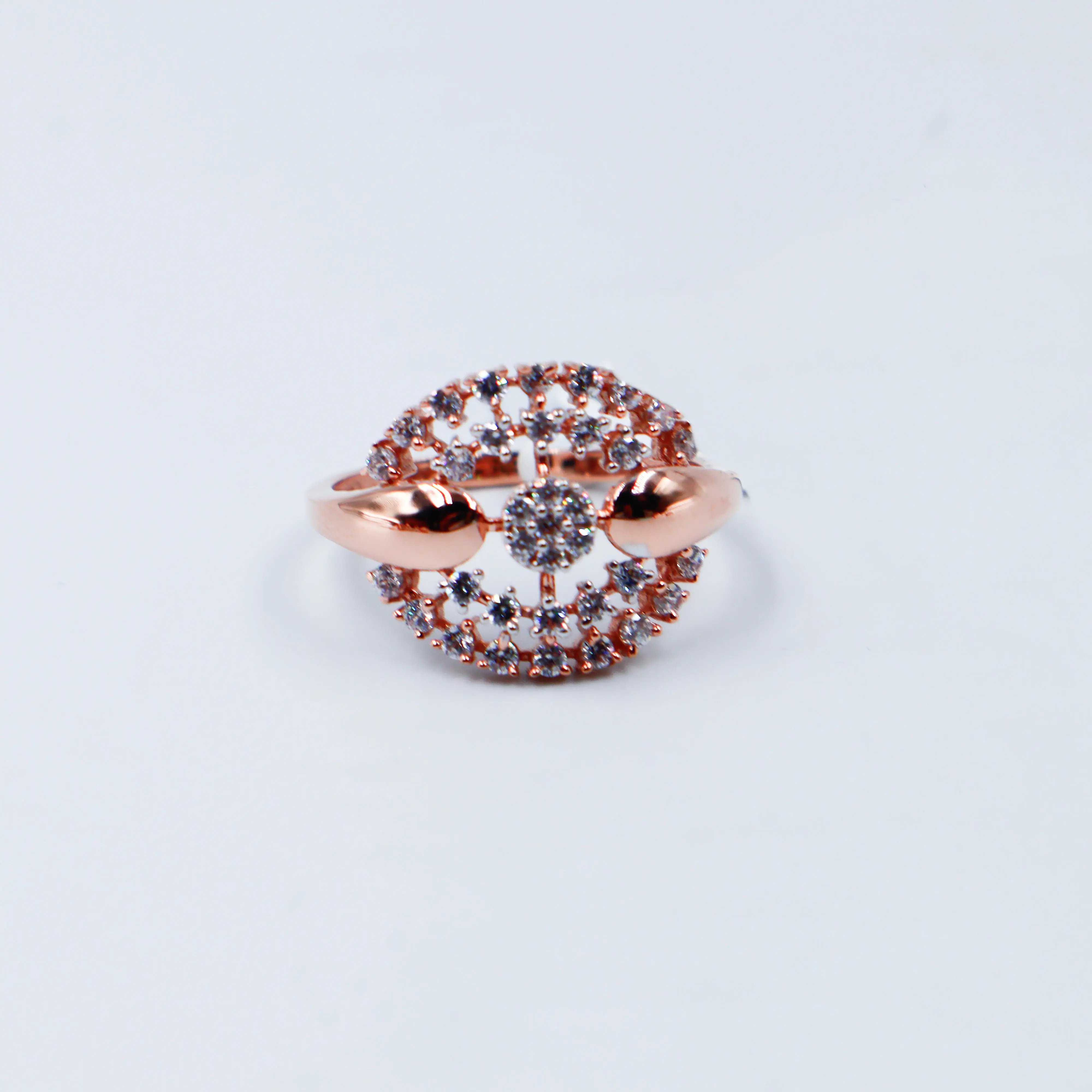 Rose Gold Ladies Ring