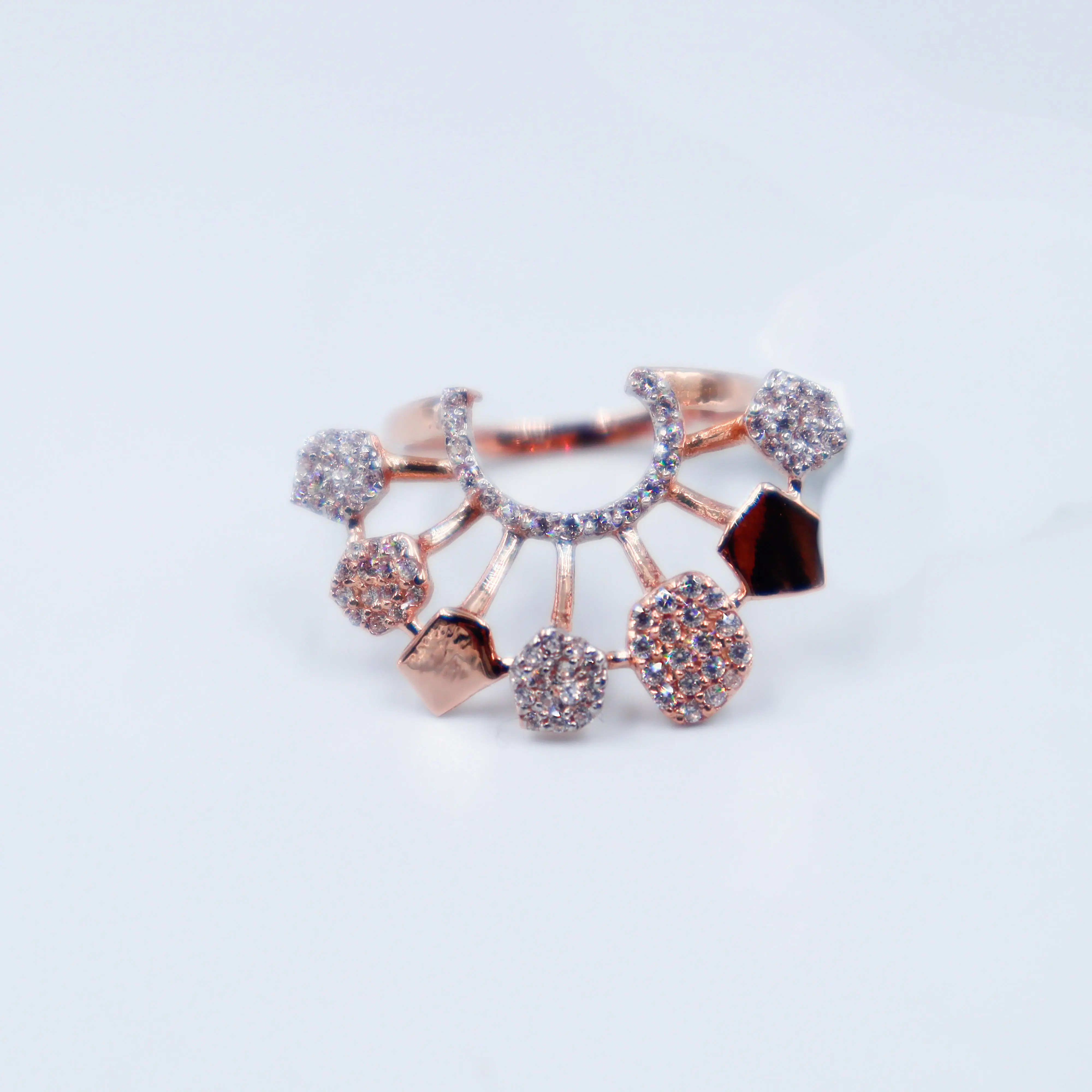Rose Gold Ladies Ring
