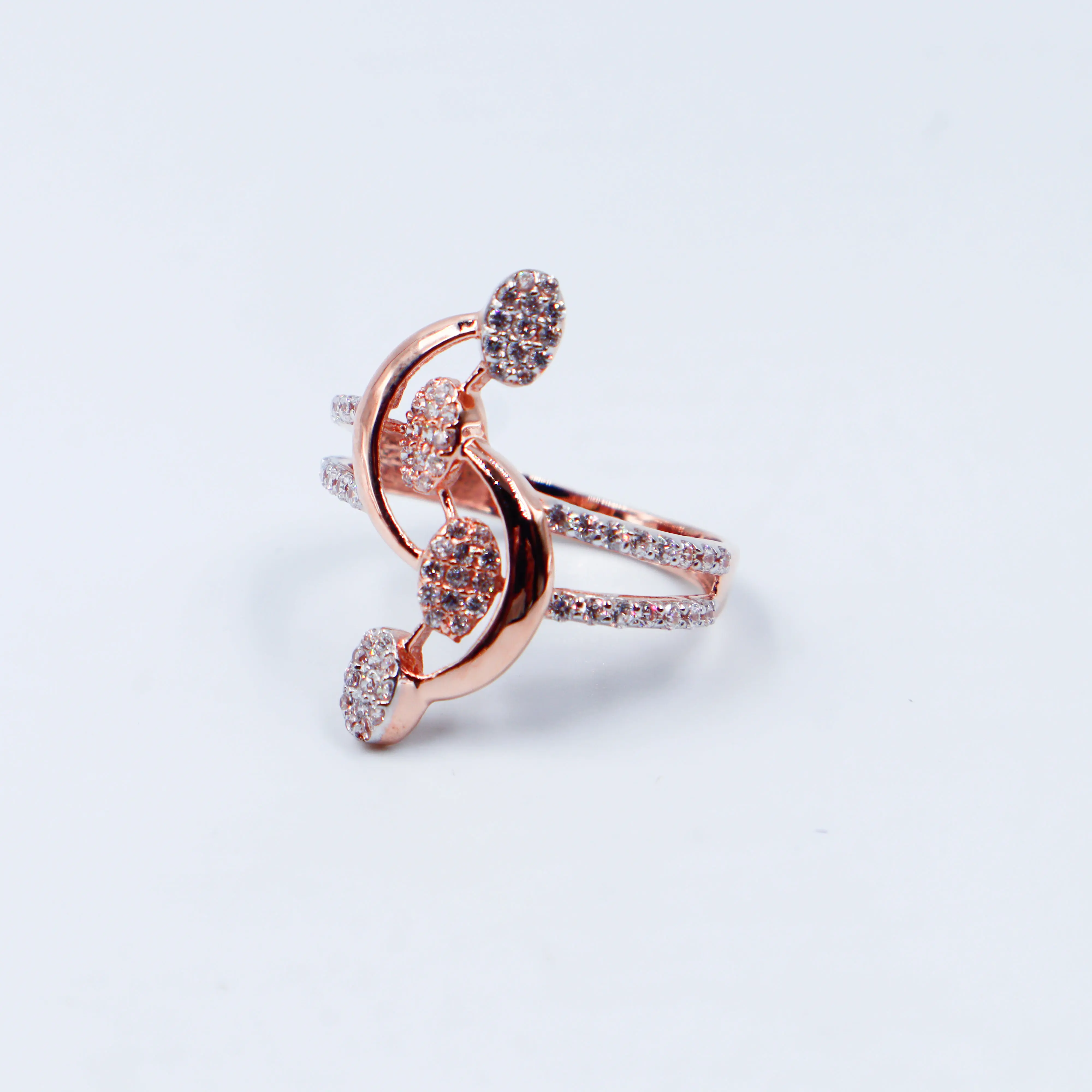 Rose Gold Ladies Ring