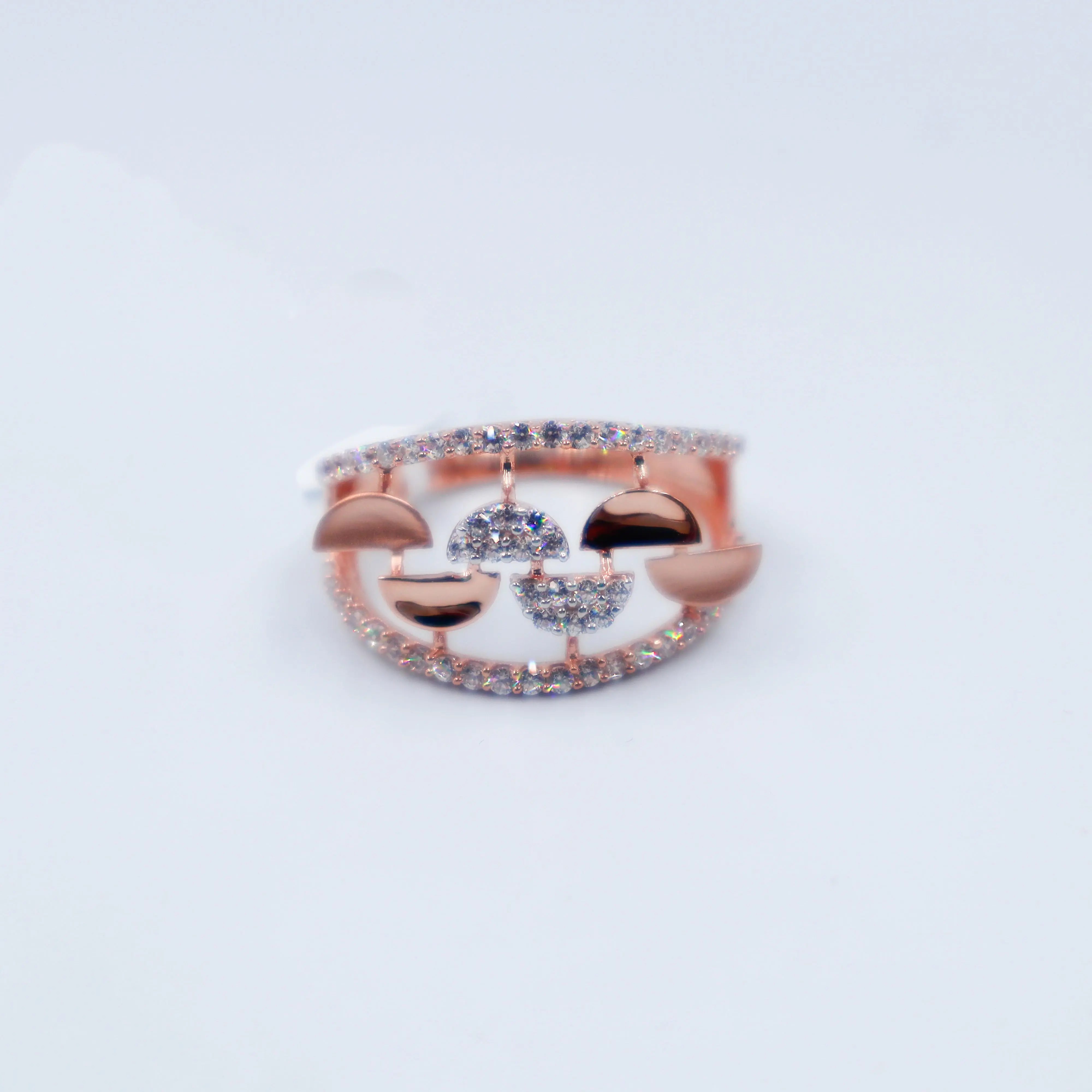 Rose Gold Ladies Ring
