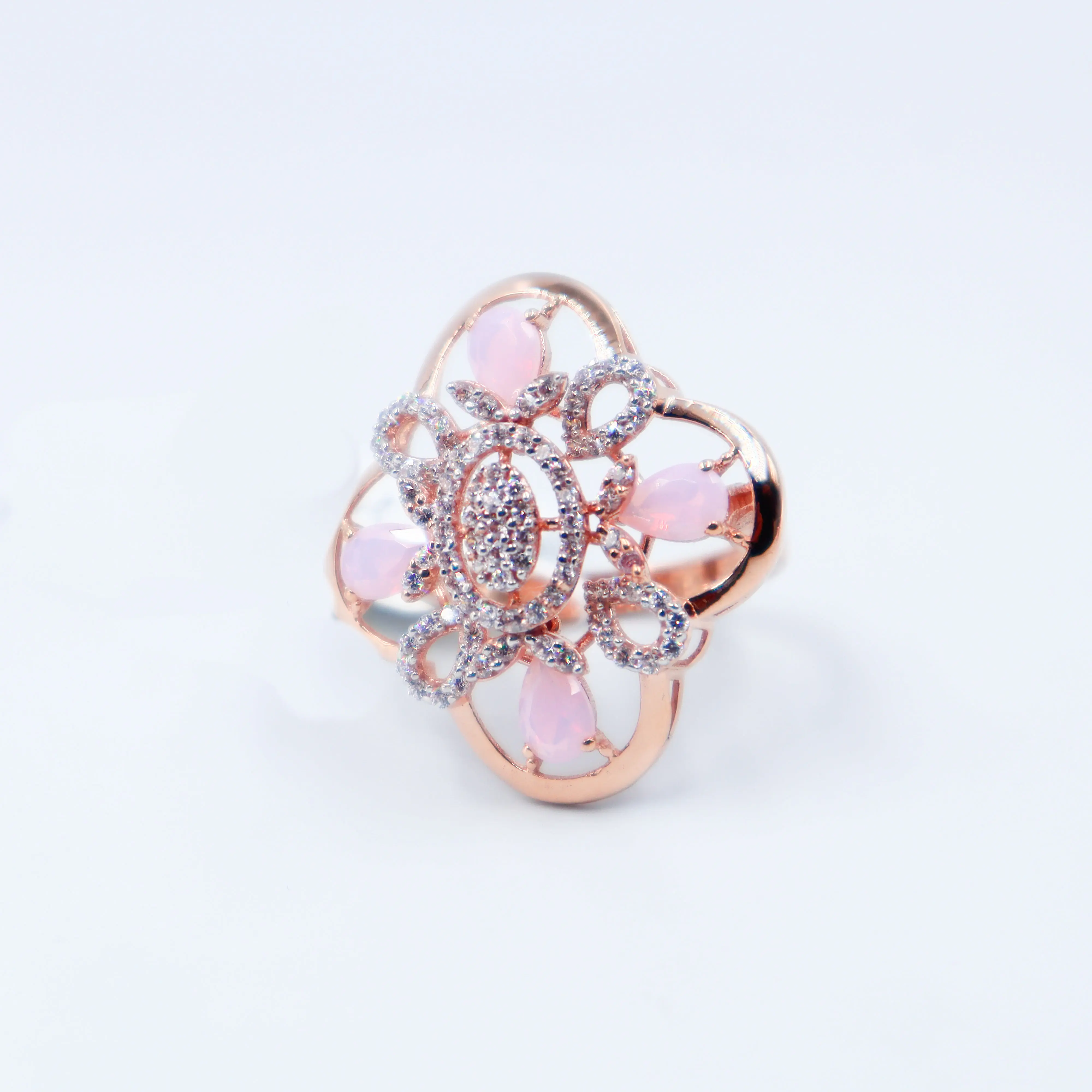 Rose Gold Ladies Ring
