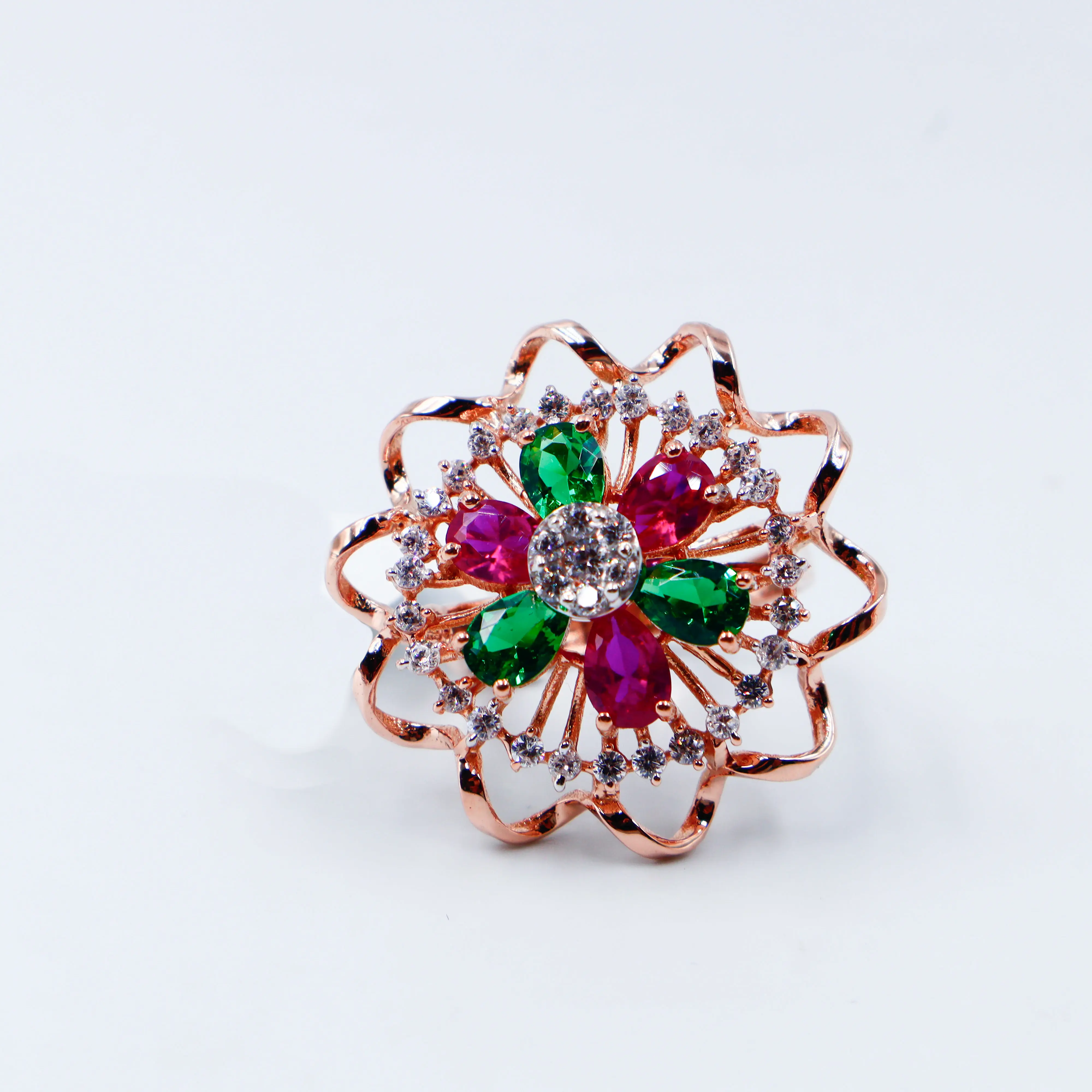 Rose Gold Ladies Ring
