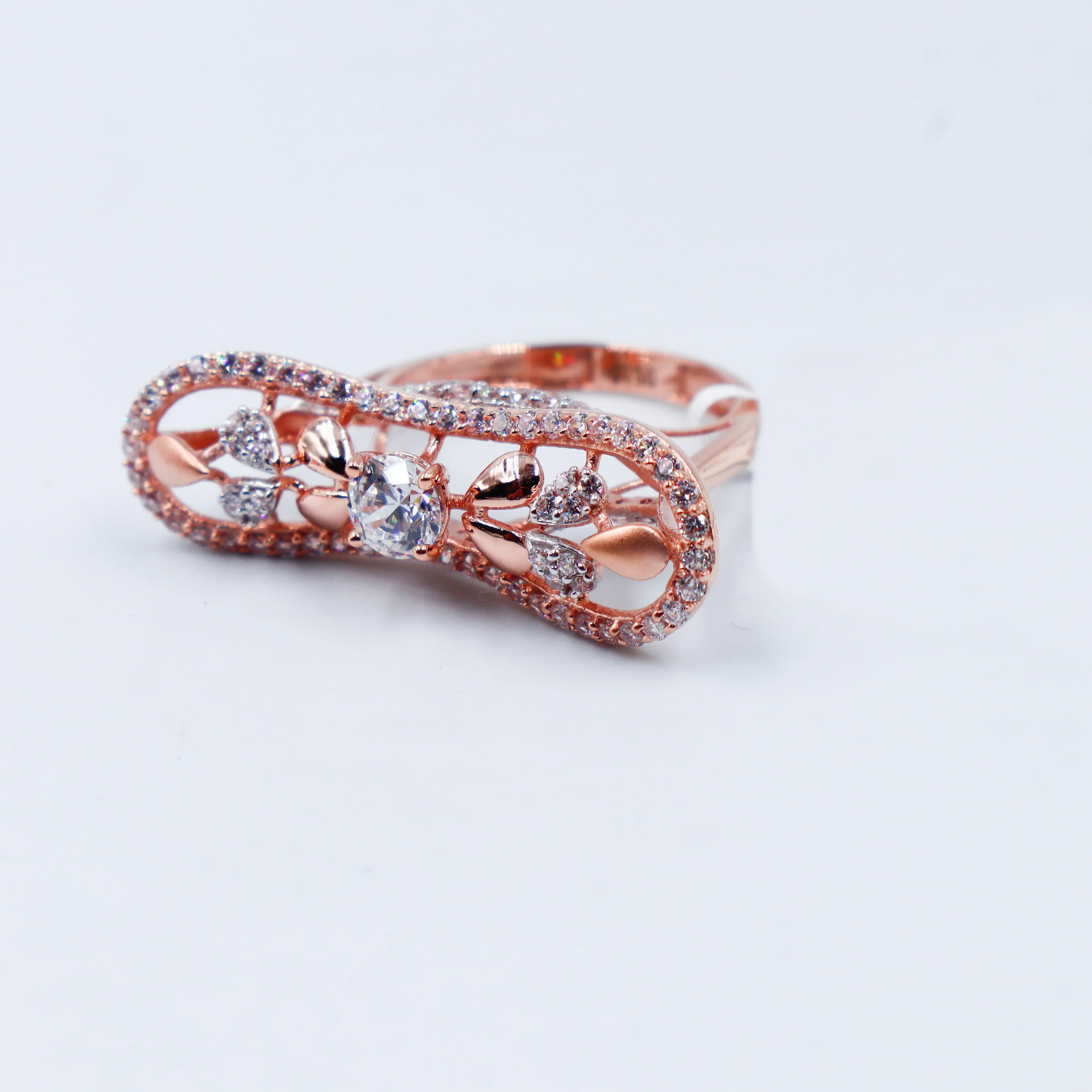 Rose Gold Ladies Ring