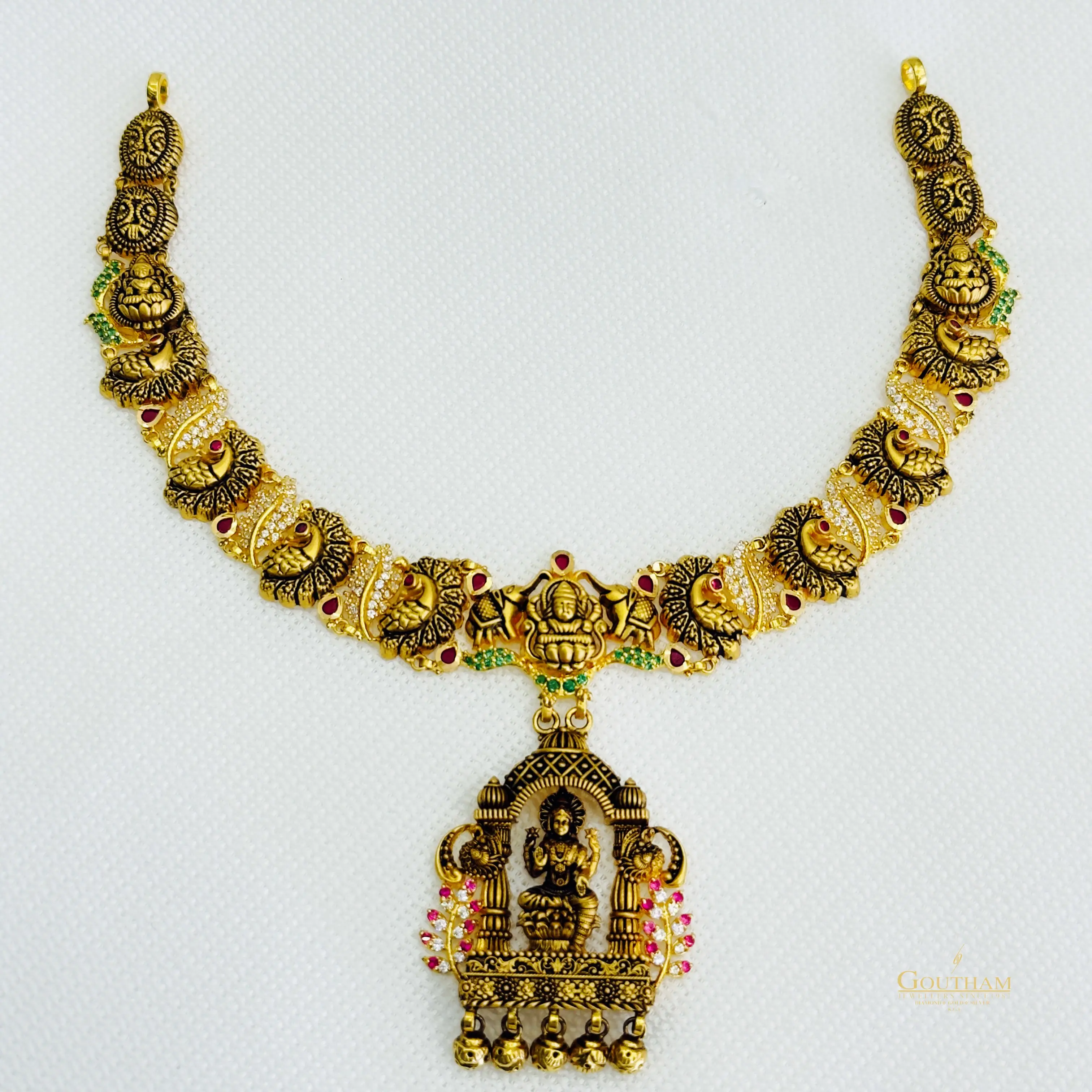 Fancy Lakshmi Vriksha Necklace