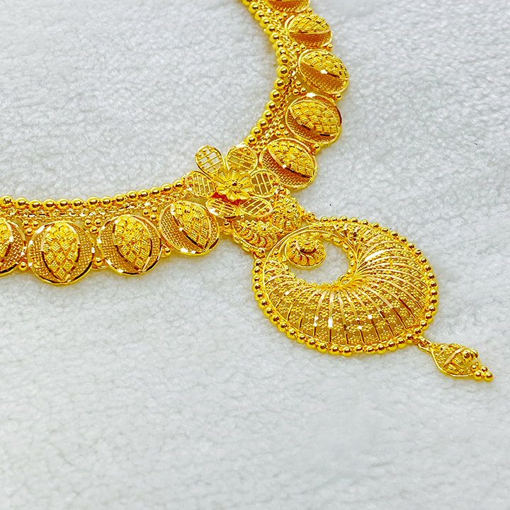 Fancy Calcutta Plain Necklace Gj0256