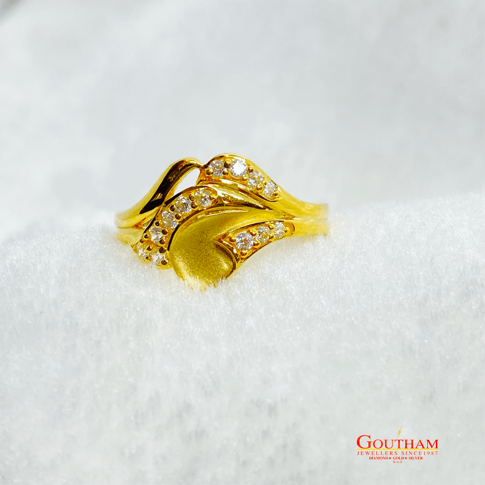 Fancy Cz Stone Ring Gj0245