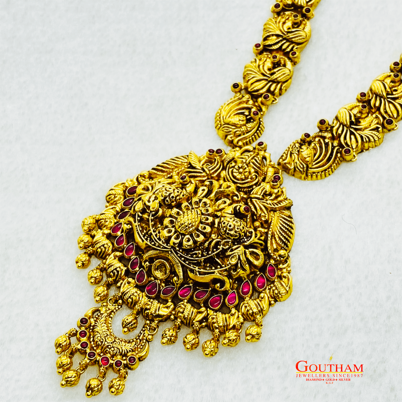Fancy Antique Oxidise Haaram Gj0272