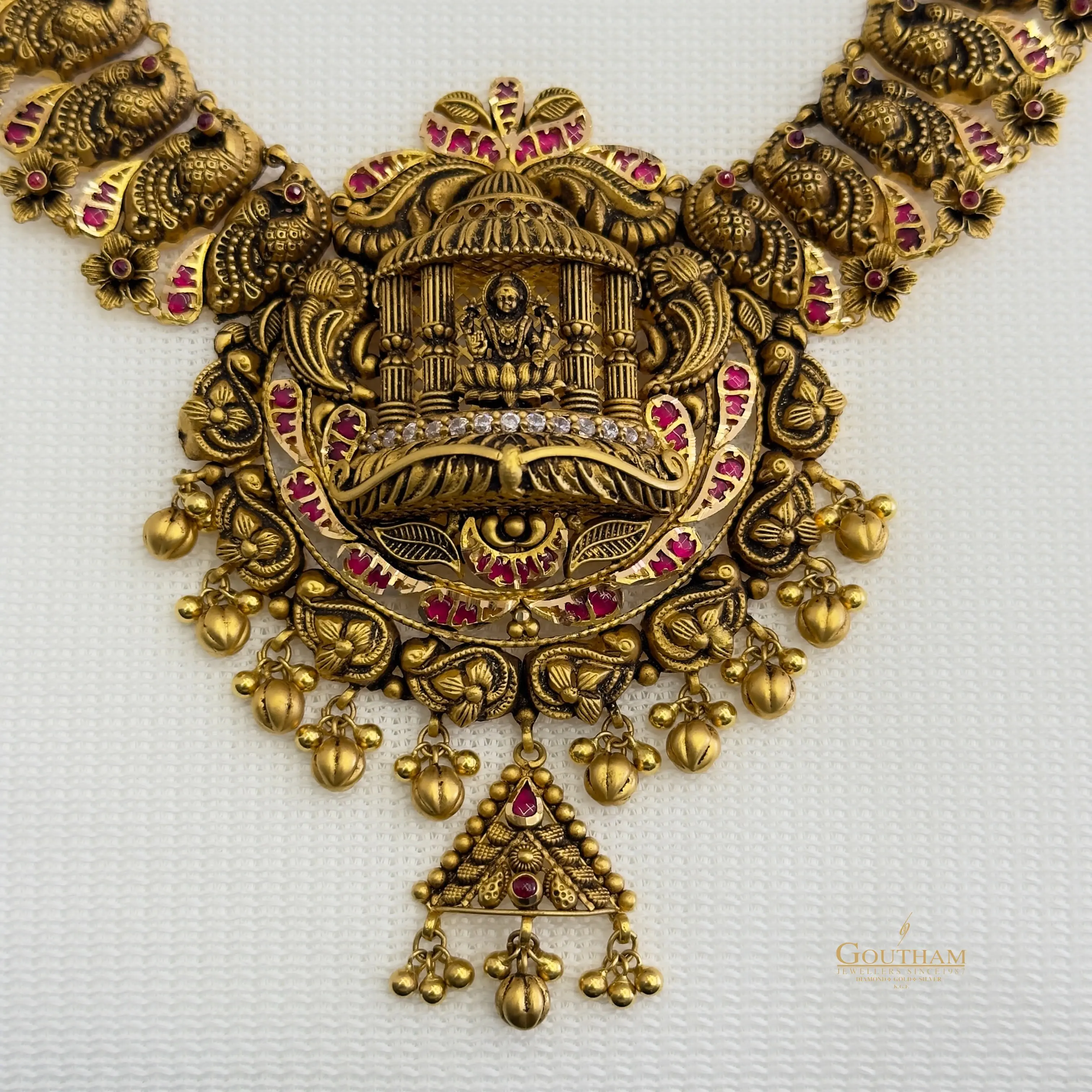 Fancy Antique Lakshmi Long Harram