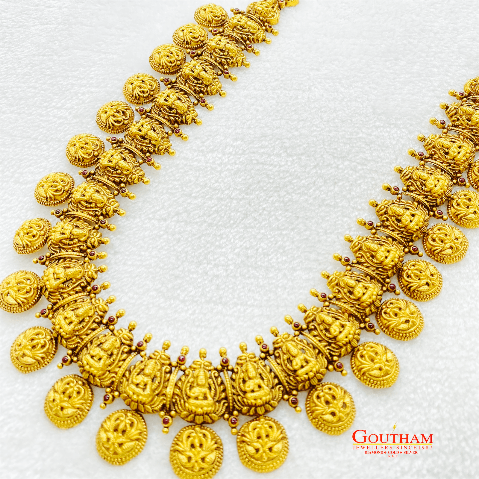 Fancy Long Oxidise Antique Haaram Gj0295