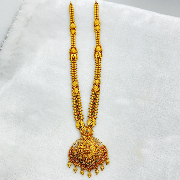 Fancy Antique Lakshmi Haram Gj0235
