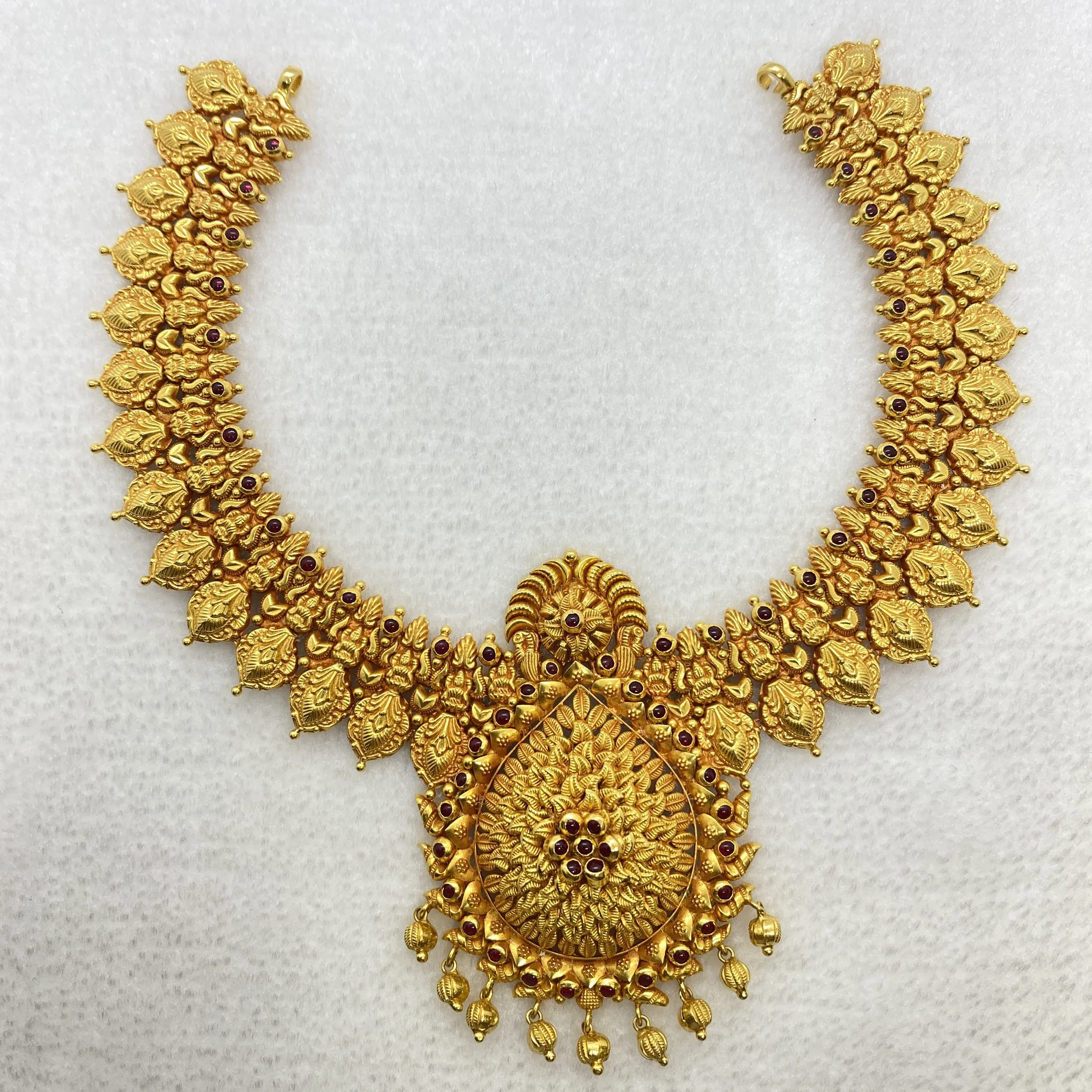 Fancy Antique Lakshmi Design Necklace Gj0019