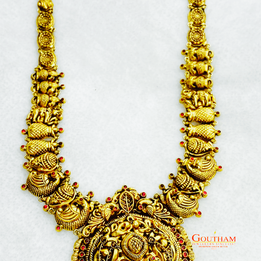 Fancy Antique Oxidised Exclusive Haaram Gj0274